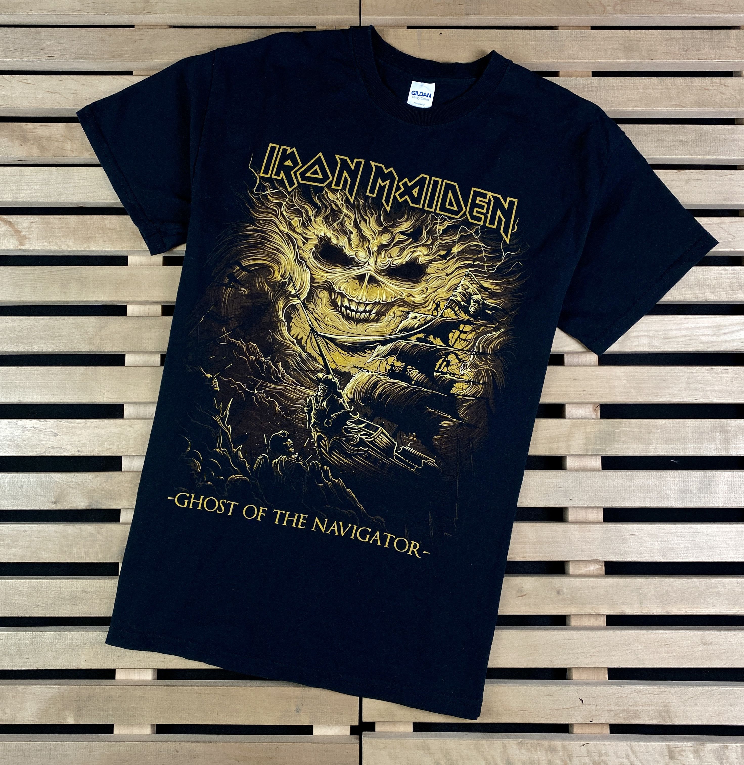 Band Tees × Iron Maiden × Vintage Men’s T-Shirt Iron Maiden Vintage Size M Size US M / EU 48-50 / 2 - 1 Thumbnail