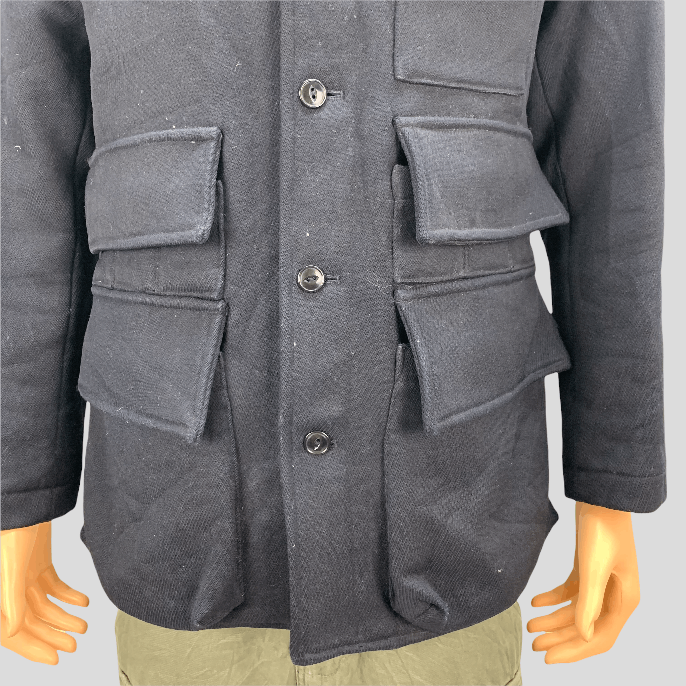 Edifice Japan Edifice Vetement De Tous Les Jours Wool Jacket #3666-128 Size US M / EU 48-50 / 2 - 4 Thumbnail