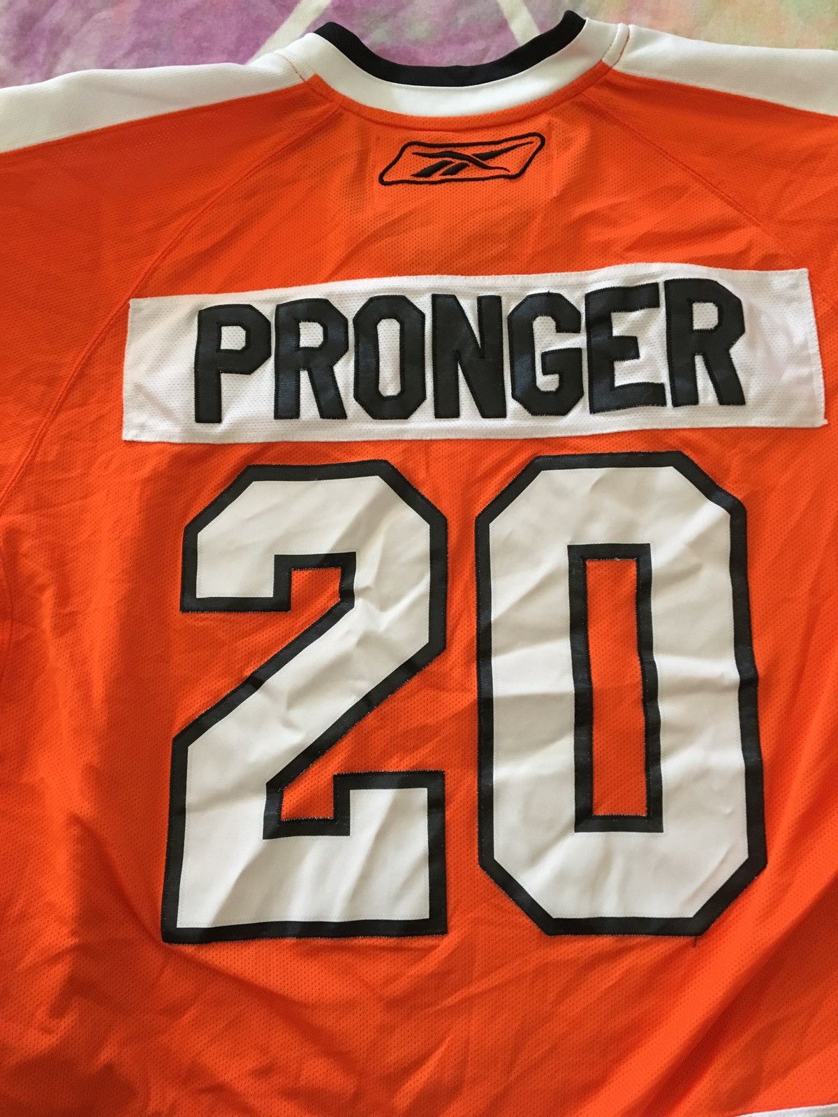 Reebok NHL Philadelphia Flyers Reebok Jersey Chris Pronger Sz XL Size US XL / EU 56 / 4 - 3 Thumbnail