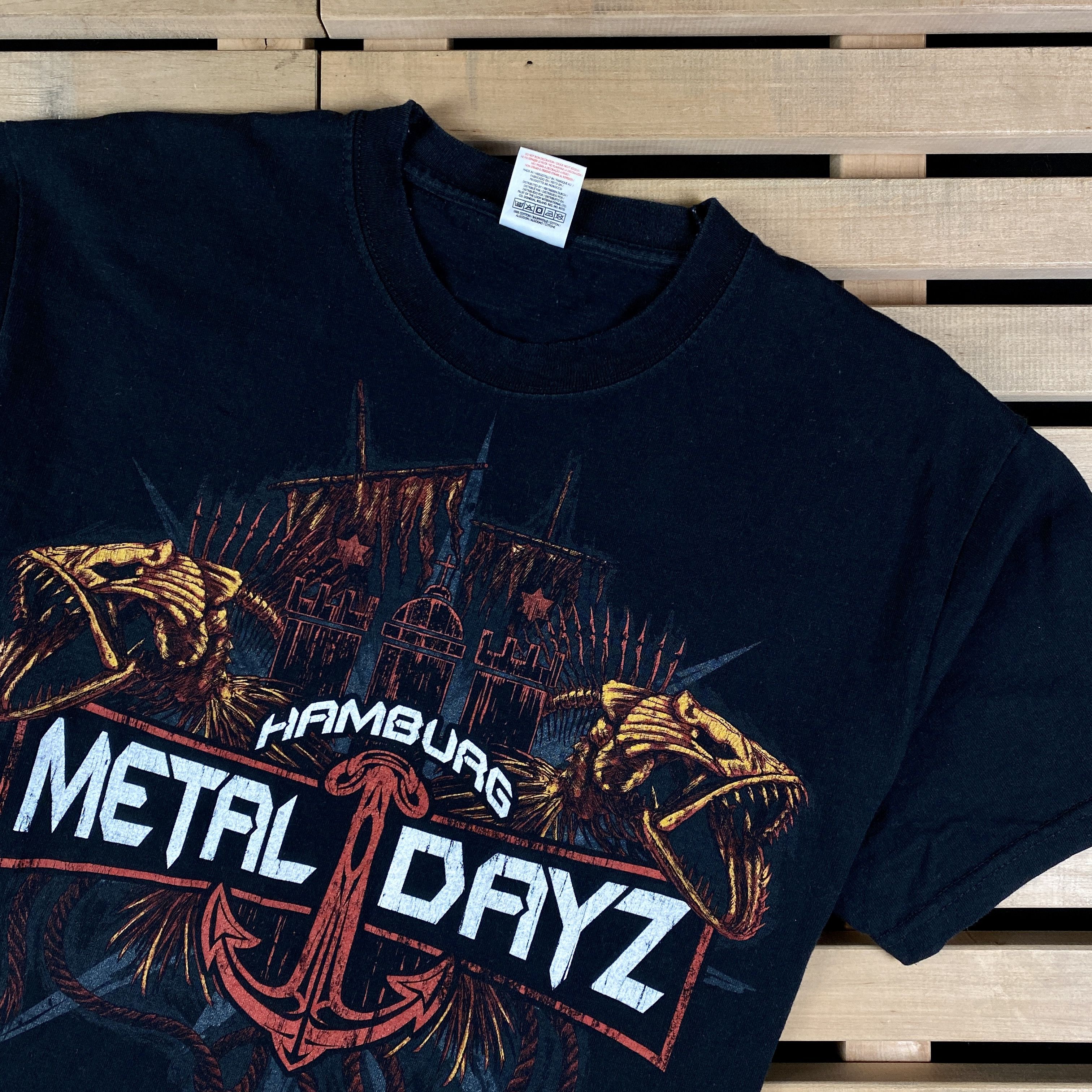 Band Tees Men’s T-Shirt Metal Days Rock Festival Vintage 2014 Size М Size US M / EU 48-50 / 2 - 2 Thumbnail