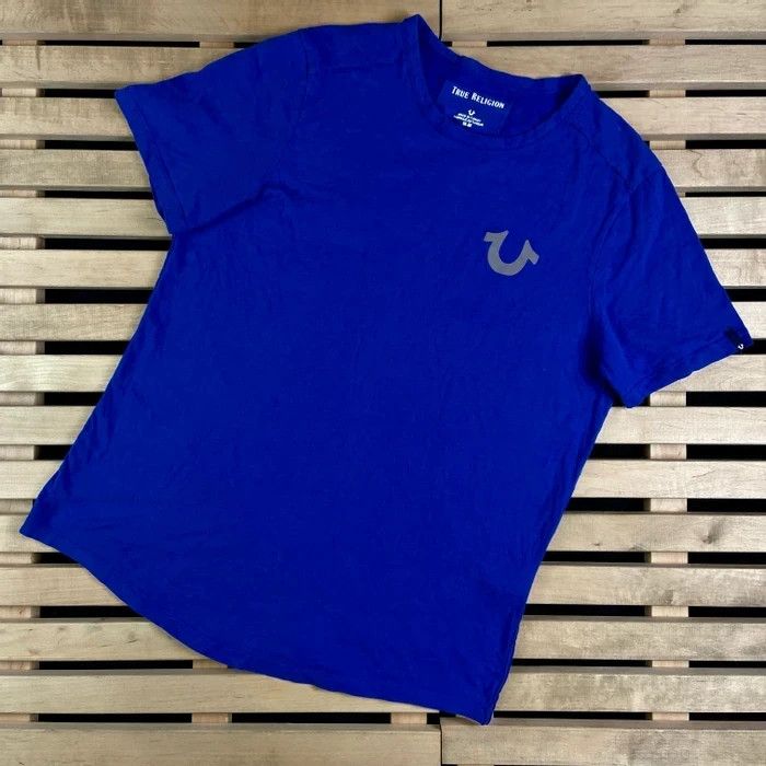 True Religion True Religion Mens T Shrt True Religion Blue Size M Size US M / EU 48-50 / 2 - 1 Thumbnail