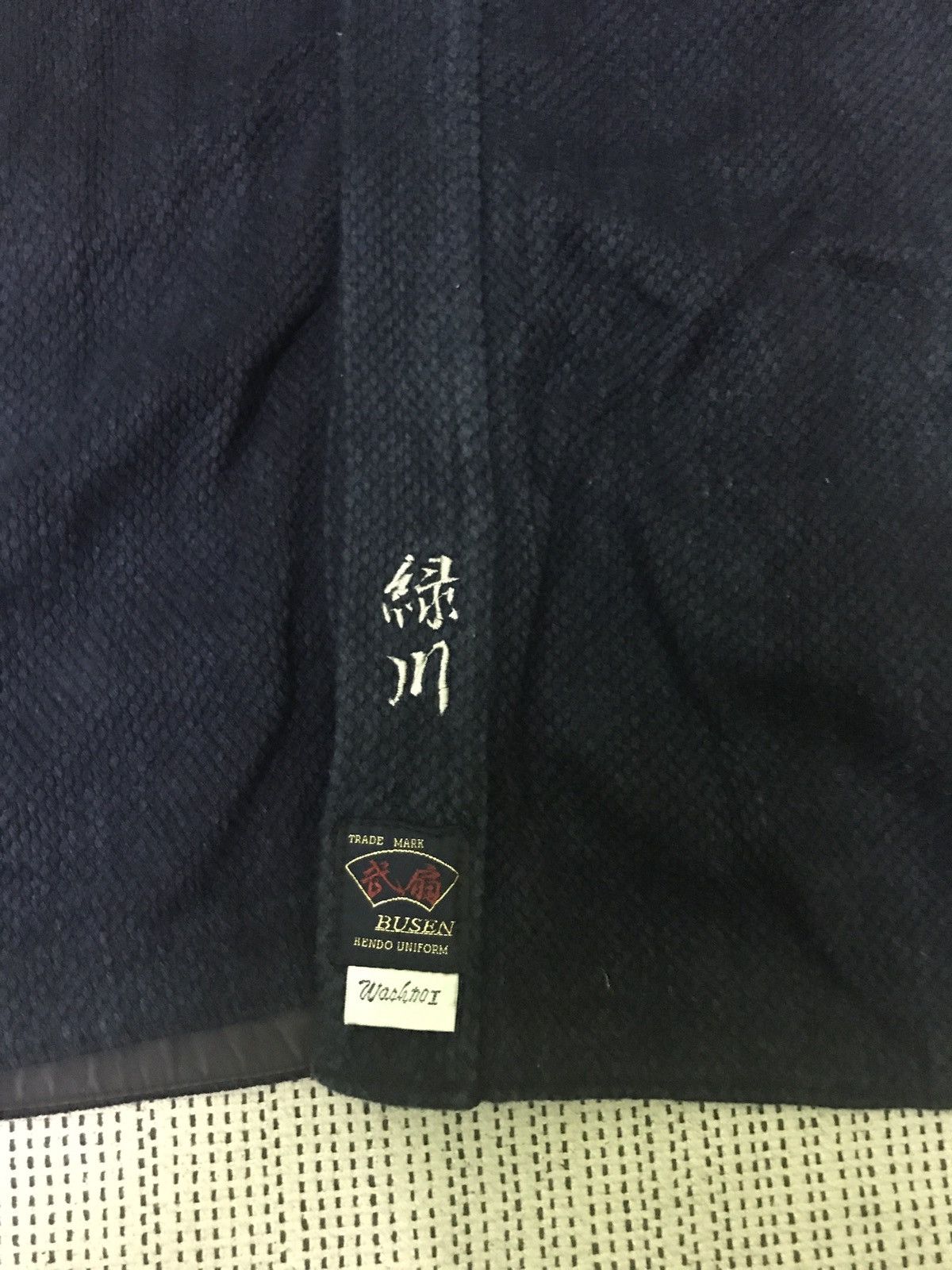 Japanese Brand × Vintage ‼️vintage 80s kendo uniform kimono indigo Size US XL / EU 56 / 4 - 4 Thumbnail