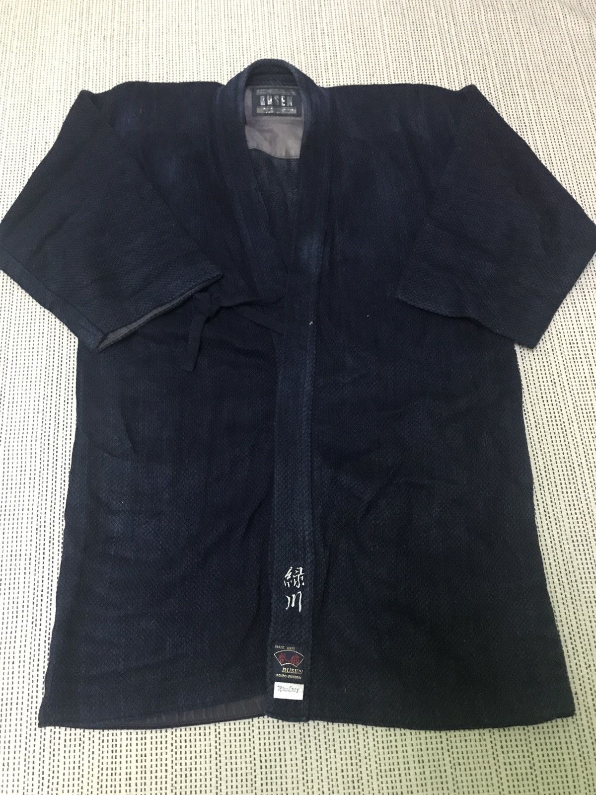Japanese Brand × Vintage ‼️vintage 80s kendo uniform kimono indigo Size US XL / EU 56 / 4 - 3 Thumbnail