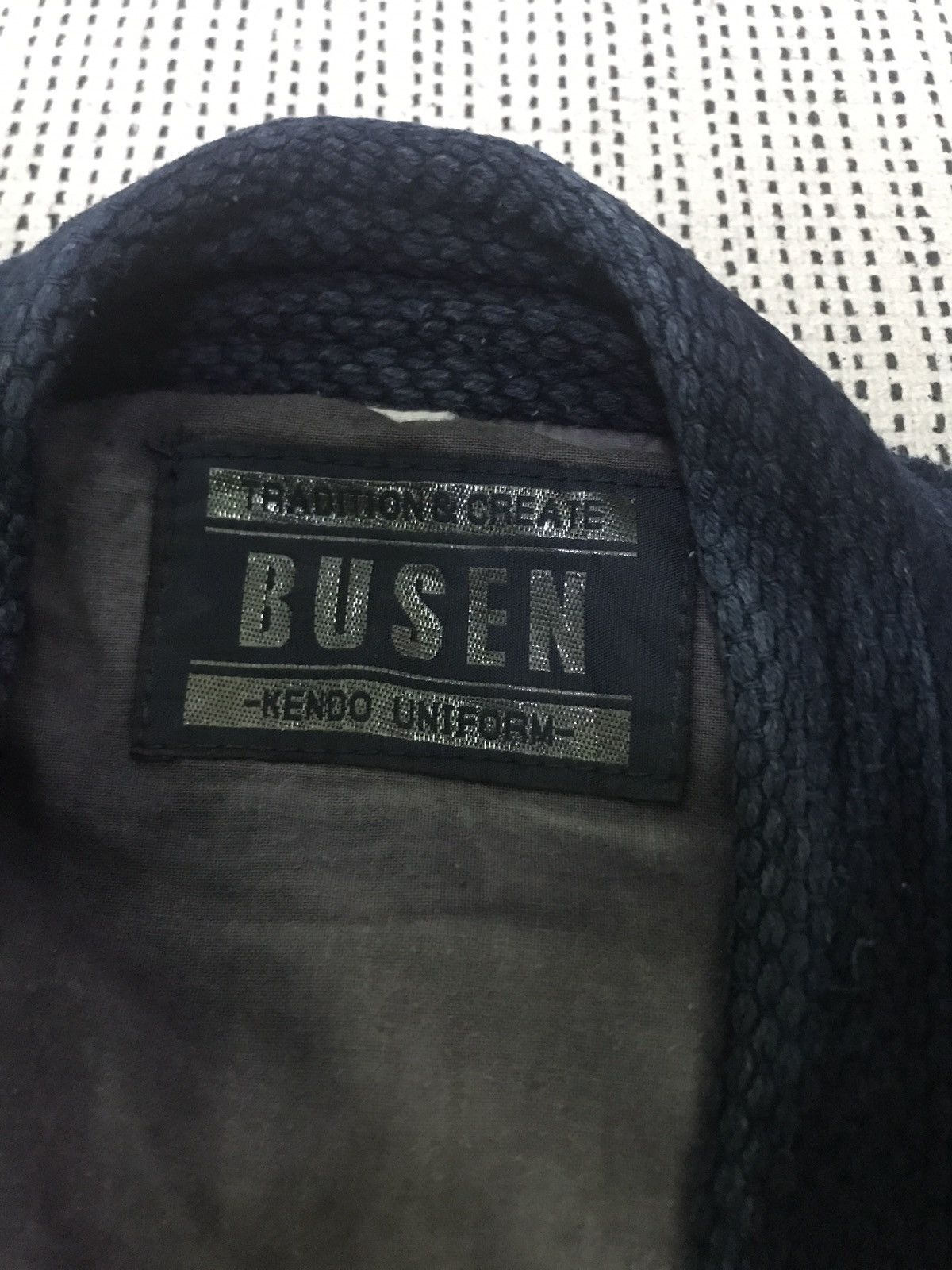 Japanese Brand × Vintage ‼️vintage 80s kendo uniform kimono indigo Size US XL / EU 56 / 4 - 6 Thumbnail