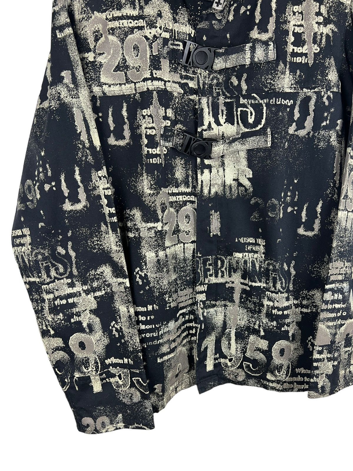 BERNINGS SHO Bernings Sho Graffiti Printed Buckle Jacket Size US L / EU 52-54 / 3 - 6 Thumbnail