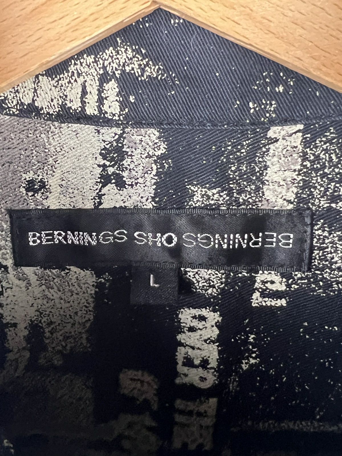 BERNINGS SHO Bernings Sho Graffiti Printed Buckle Jacket Size US L / EU 52-54 / 3 - 15 Thumbnail