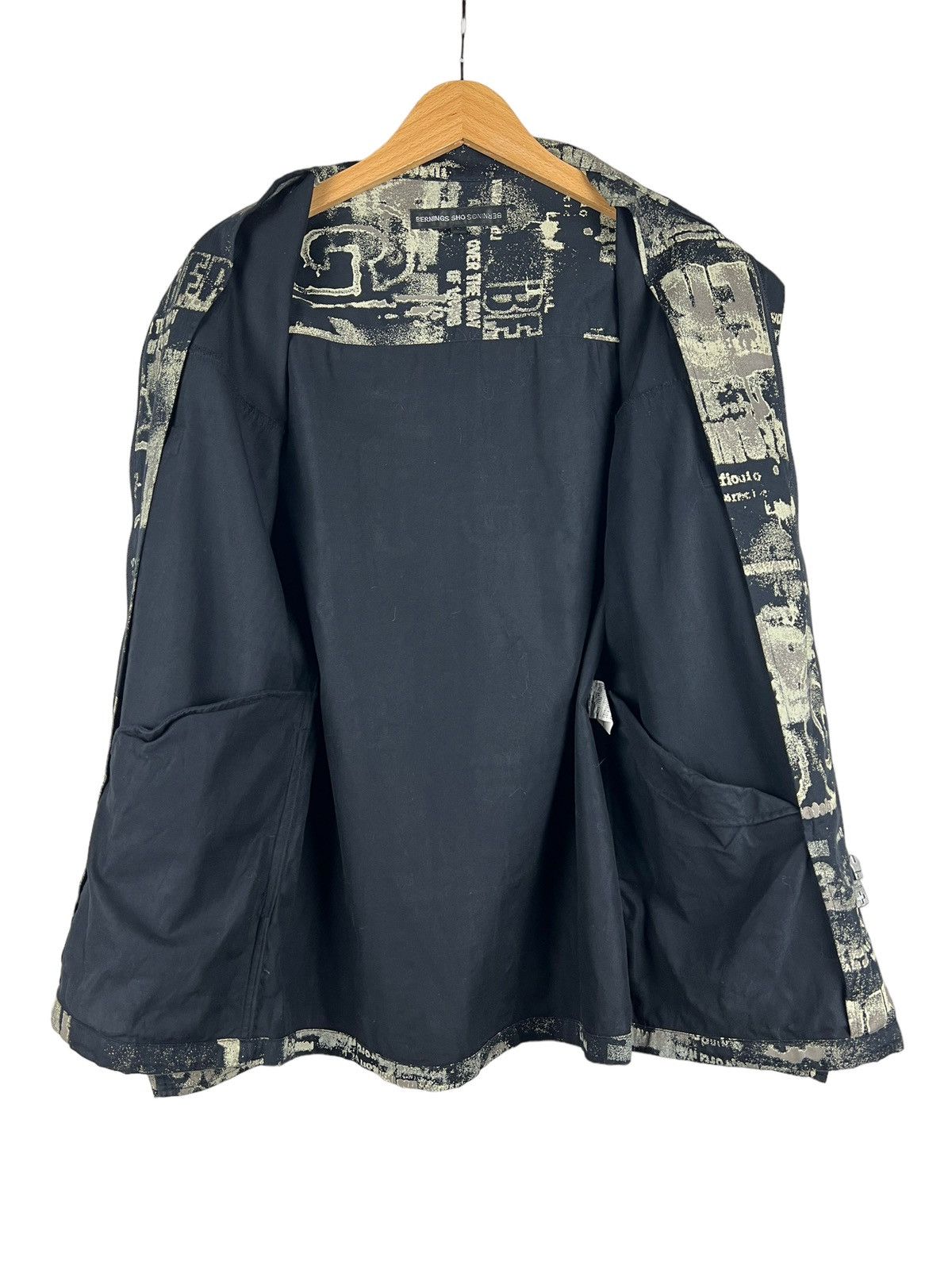 BERNINGS SHO Bernings Sho Graffiti Printed Buckle Jacket Size US L / EU 52-54 / 3 - 10 Thumbnail