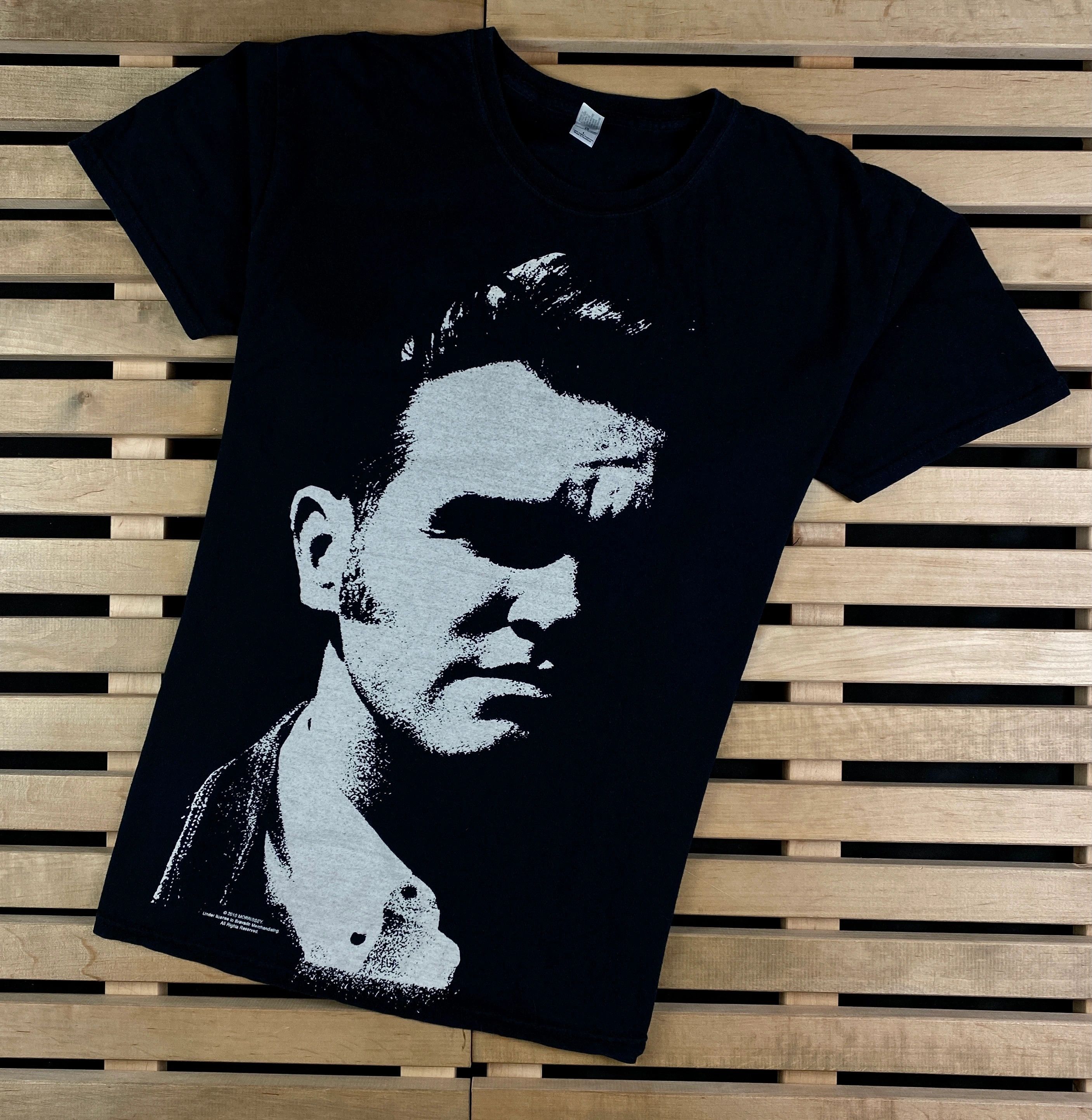Band Tees × Vintage Mens Vintage T Shirt Morrisey 2010 Size L Size US L / EU 52-54 / 3 - 1 Thumbnail