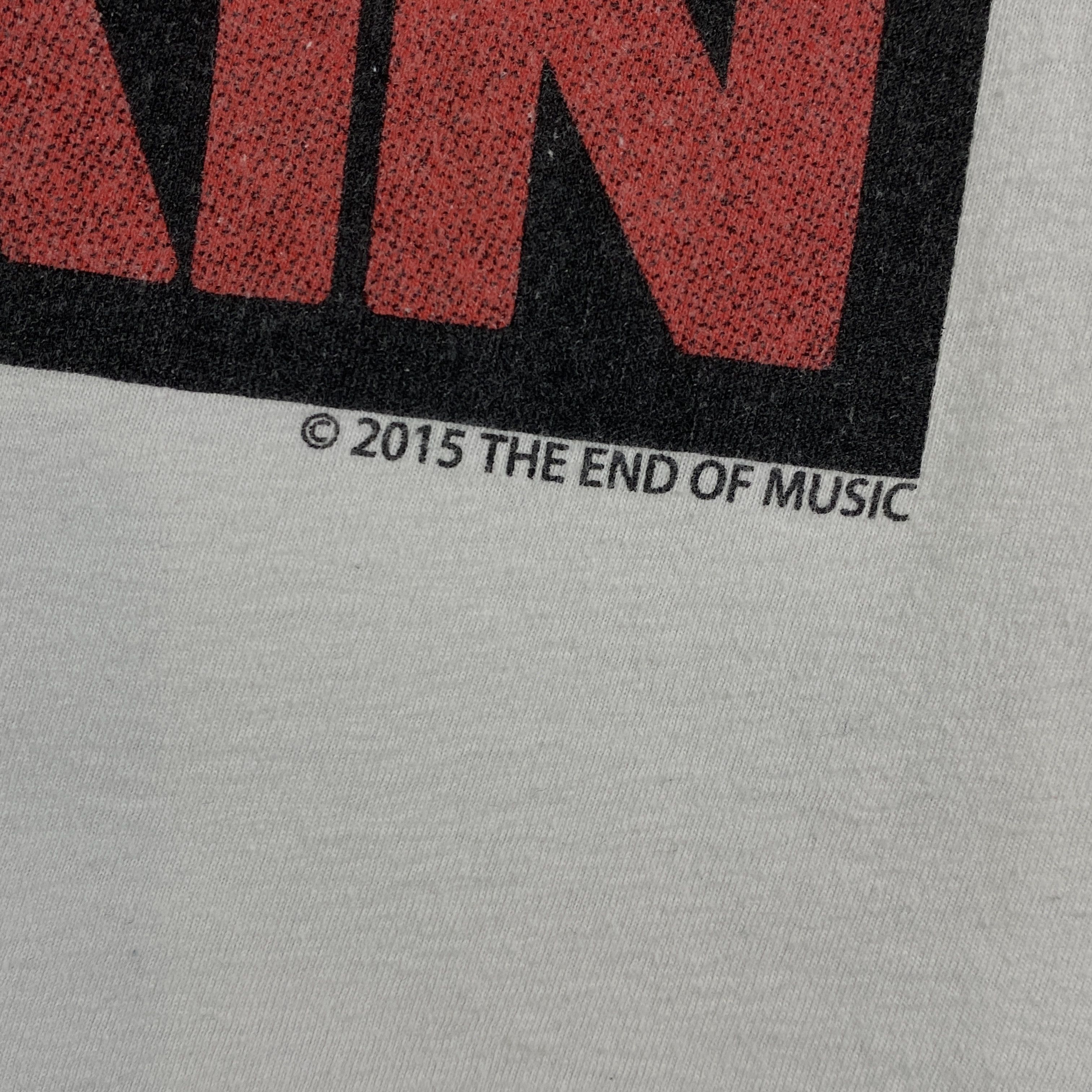 Band Tees × Nirvana × Vintage Men’s T-Shirt Court Cobain Vintage 2015 End Of Music Size L Size US L / EU 52-54 / 3 - 4 Thumbnail