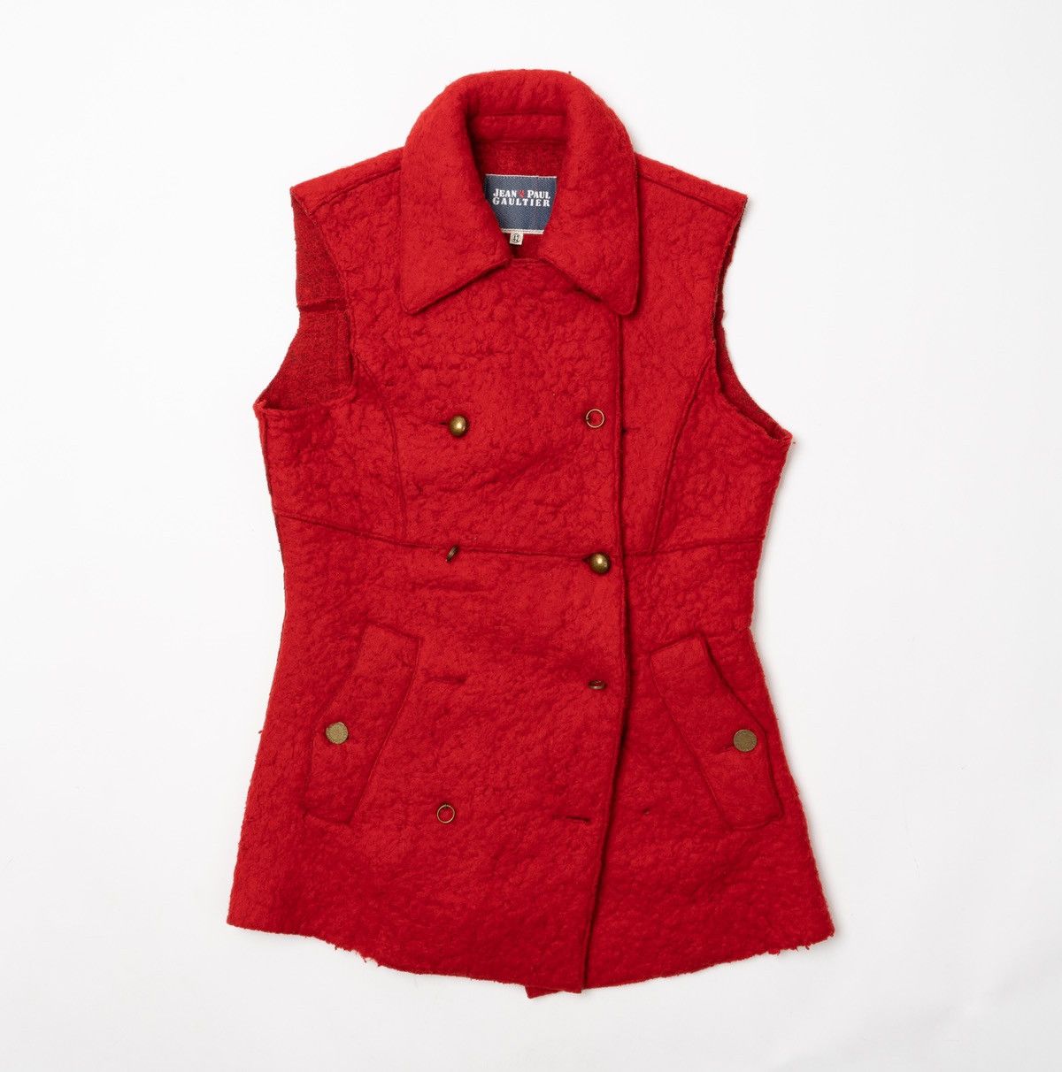 jean paul gaultier fleece vintage top tank