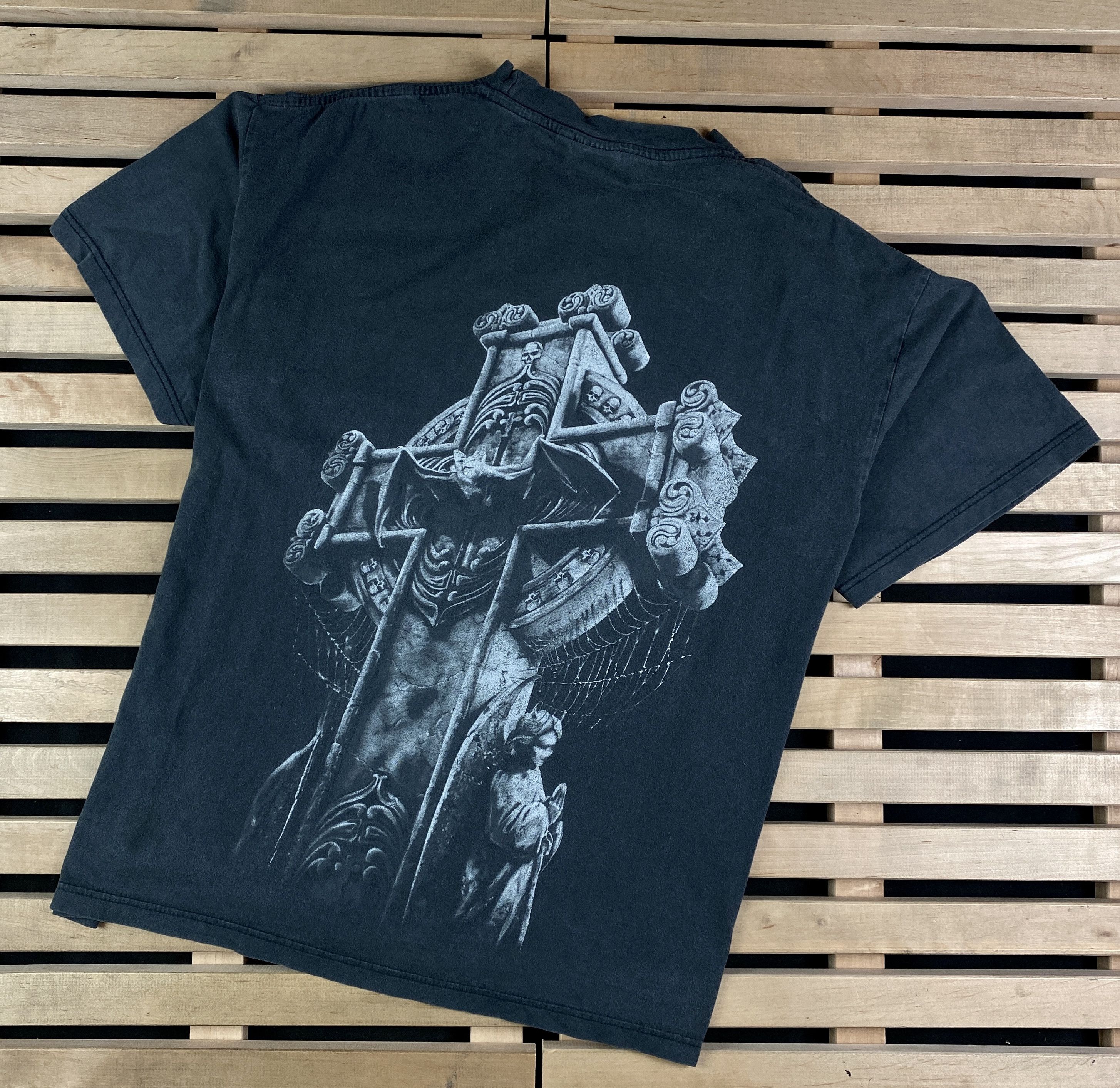 Band Tees × Vintage Men’s T-Shirt Jersey Gothic Vintage Size XXL Size US XXL / EU 58 / 5 - 9 Thumbnail