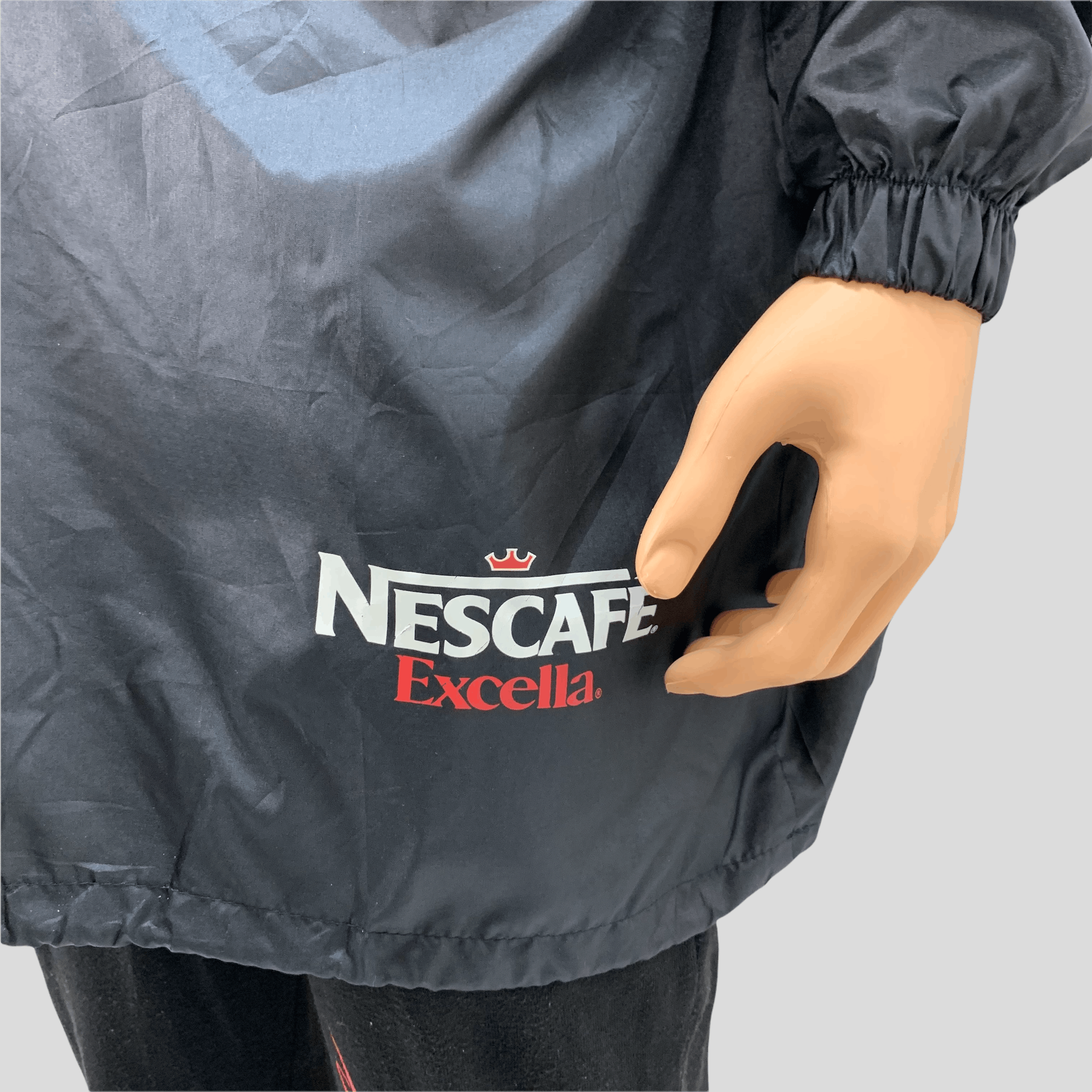 Japanese Brand Nescafe Excella Coffee Light Jacket / Rain Jacket #3686-001 Size US XXL / EU 58 / 5 - 8 Thumbnail