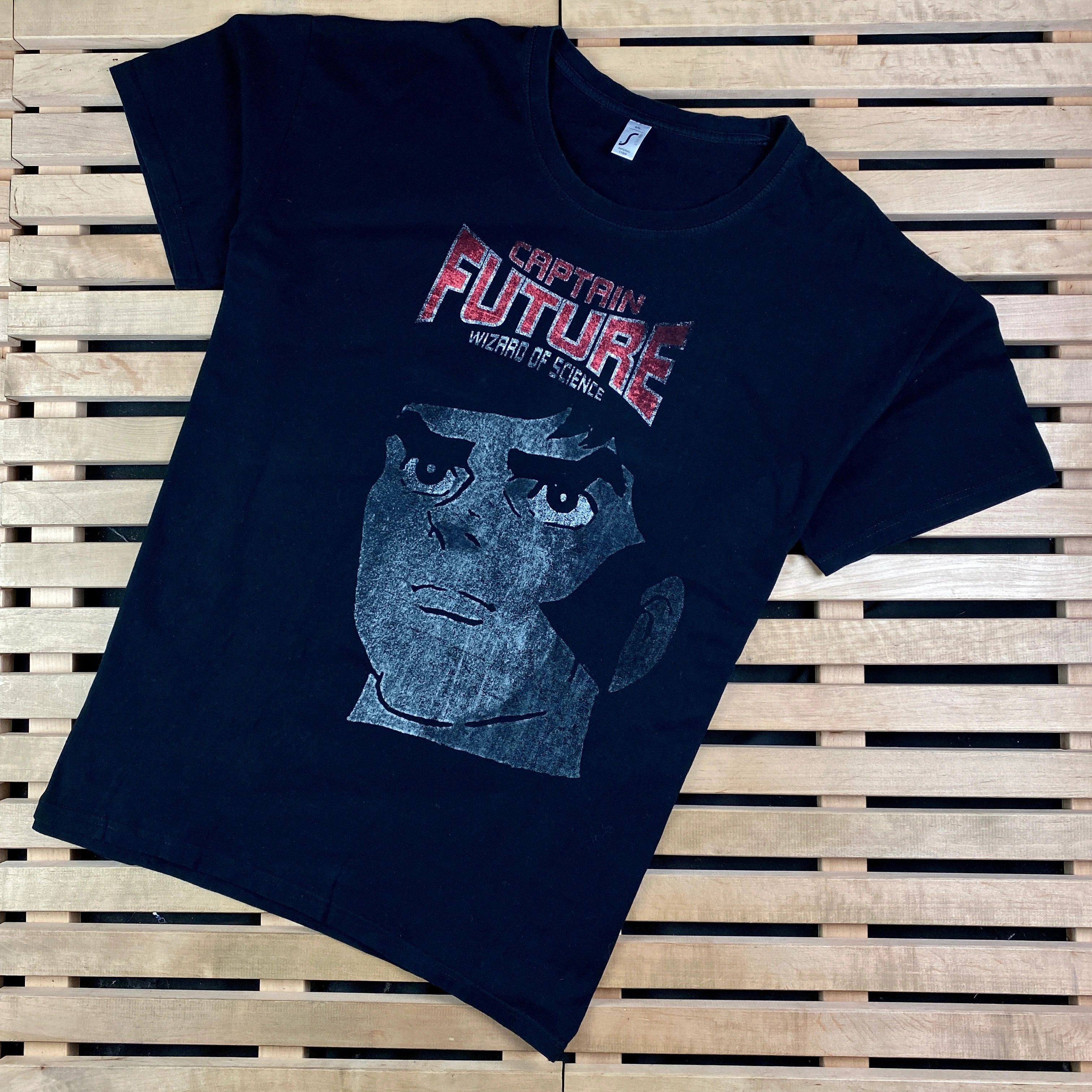 Vintage Vintage T Shirt Captain Future Wizard Of Science Size 4XL Size US XXL / EU 58 / 5 - 1 Thumbnail