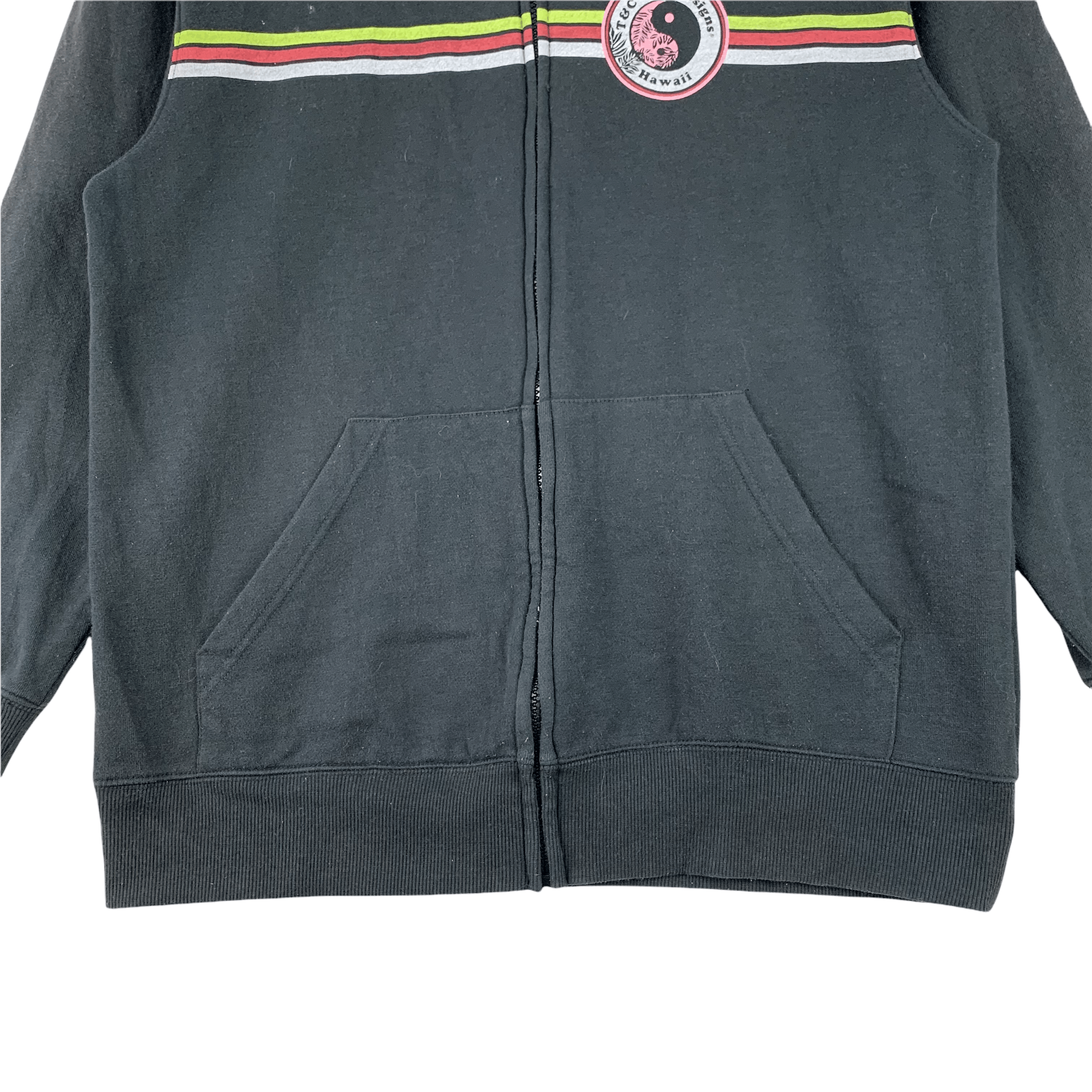 Vintage T&C Surf Design Hawaii Zipper Hoodies #3624-127 Size US L / EU 52-54 / 3 - 6 Thumbnail