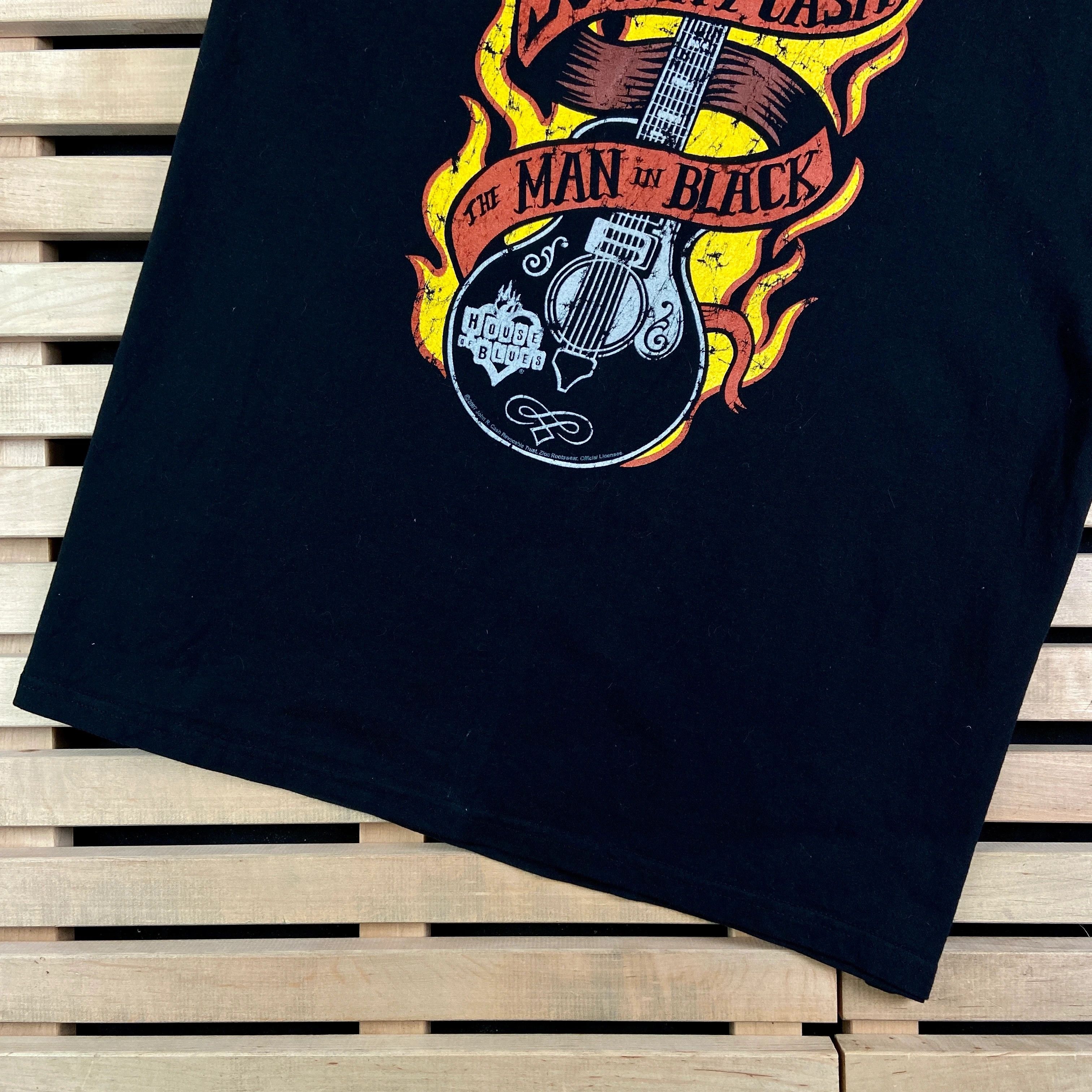 Band Tees × Vintage Mens Vintage T Shirt Johnny Cash 2007 Size XXL 2XL Size US XXL / EU 58 / 5 - 3 Thumbnail