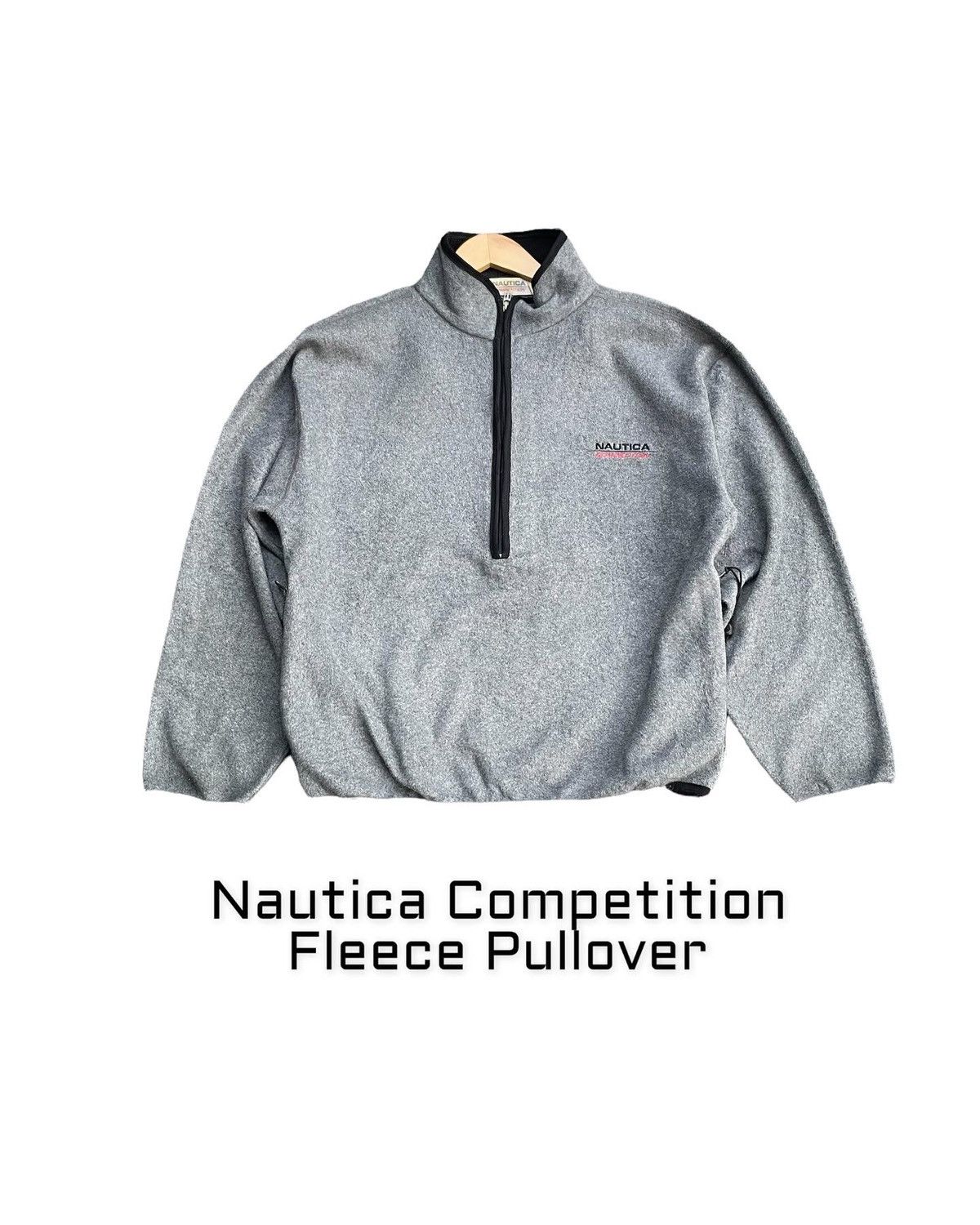 image of If Six Was Nine x Nautica Stealsnautica Competition Fleece Pullover in Grey, Men's (Size XL)