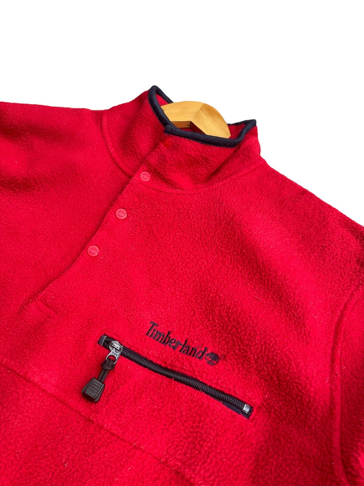 Le Grande Bleu (L.G.B.) Vintage Timberland Fleece Pullover Size US XXL / EU 58 / 5 - 6 Thumbnail