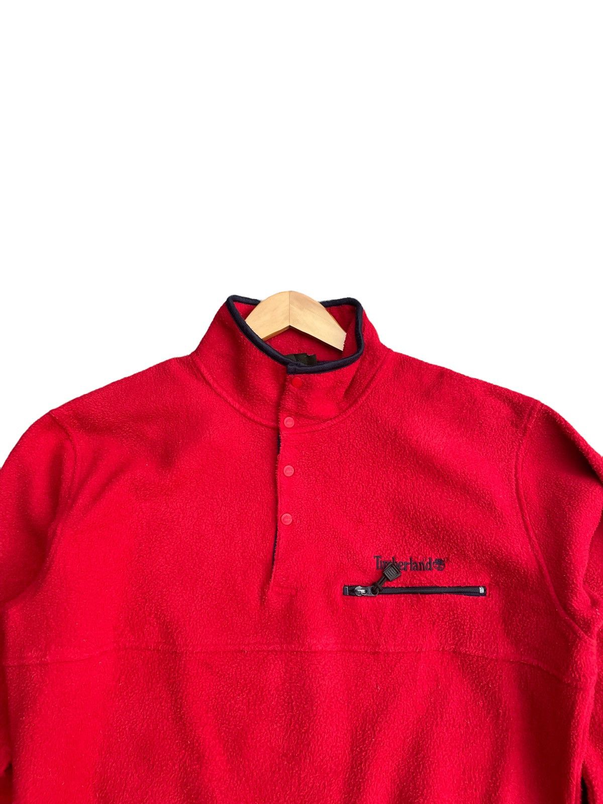 Le Grande Bleu (L.G.B.) Vintage Timberland Fleece Pullover Size US XXL / EU 58 / 5 - 5 Thumbnail