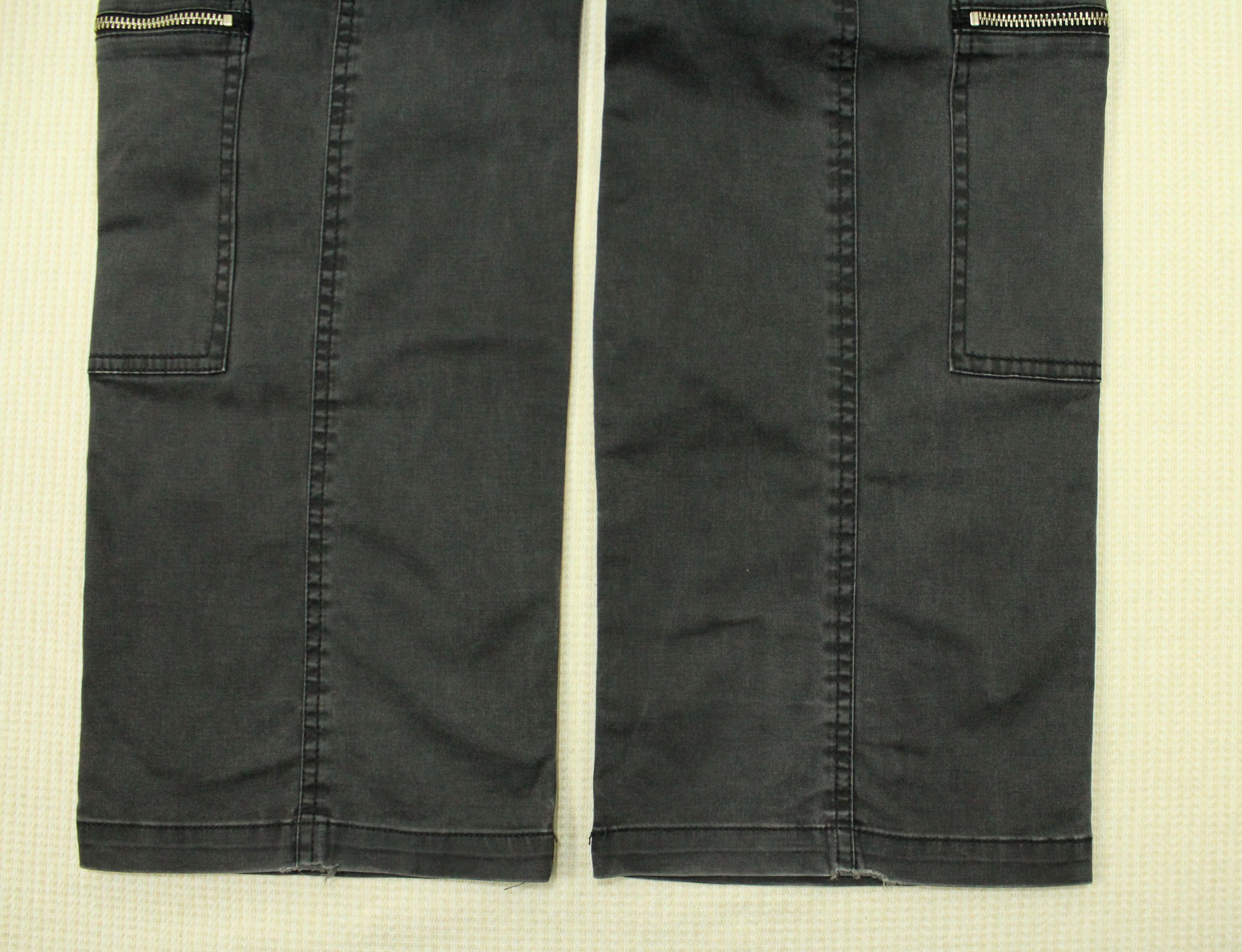 Japanese Brand GGPX Pants Multi Zipper Cargo Stretchy Faded Grunge Raver Size US 30 / EU 46 - 20 Thumbnail