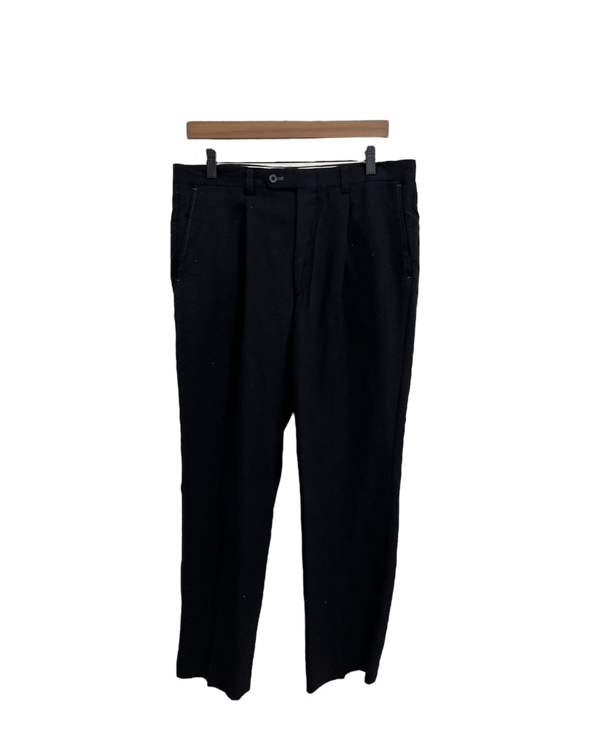Kansai Yamamoto Japanese Brand KANSAI Yamamoto Wool Pant Size US 34 / EU 50 - 1 Thumbnail