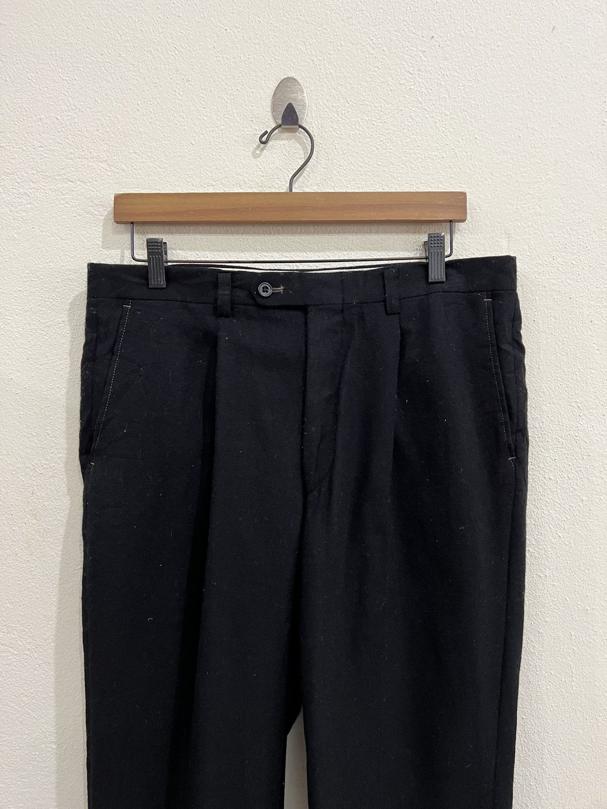 Kansai Yamamoto Japanese Brand KANSAI Yamamoto Wool Pant Size US 34 / EU 50 - 3 Thumbnail