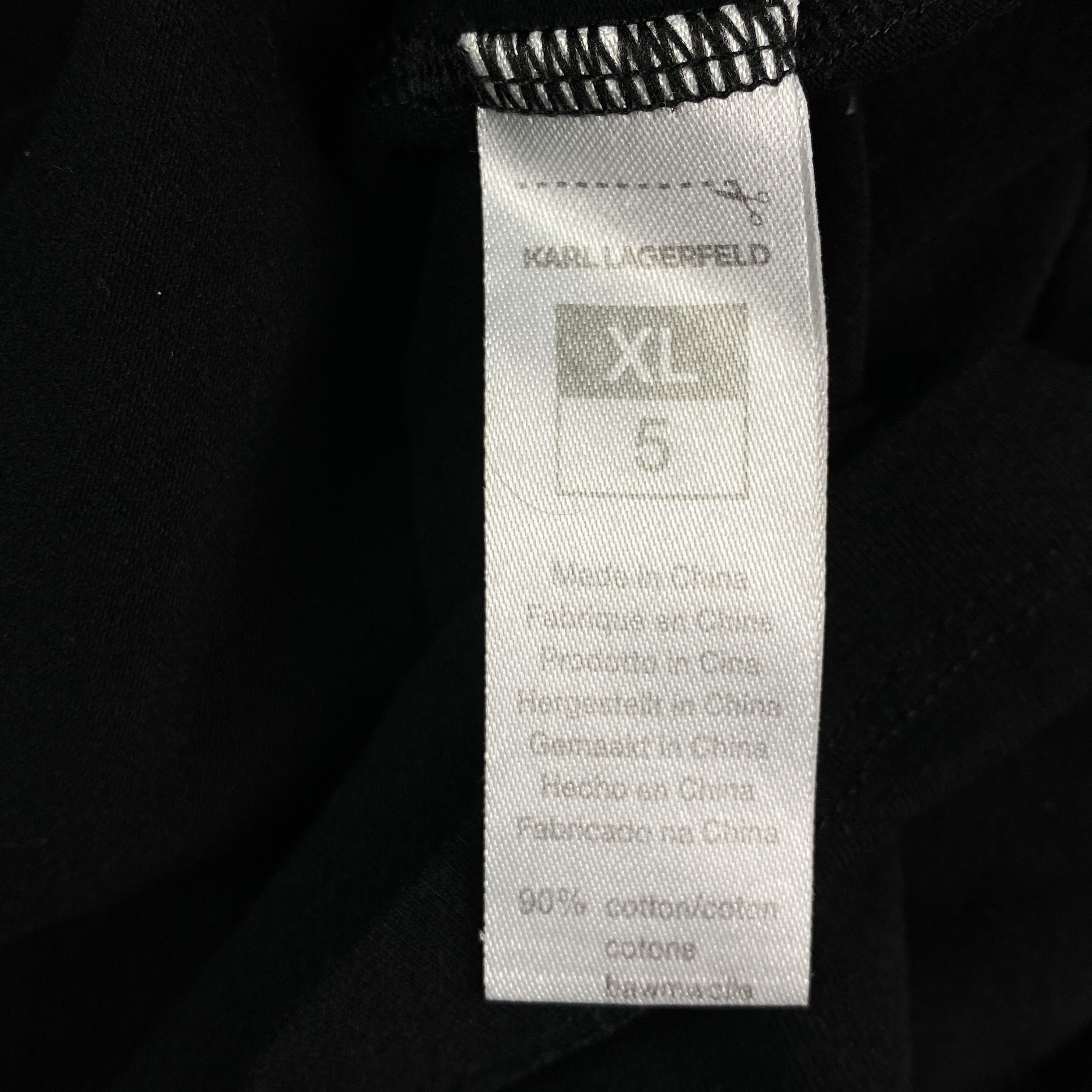 Designer × Karl Lagerfeld Mens T Shirt Karl Lagerfeld Size XL Size US XL / EU 56 / 4 - 5 Thumbnail