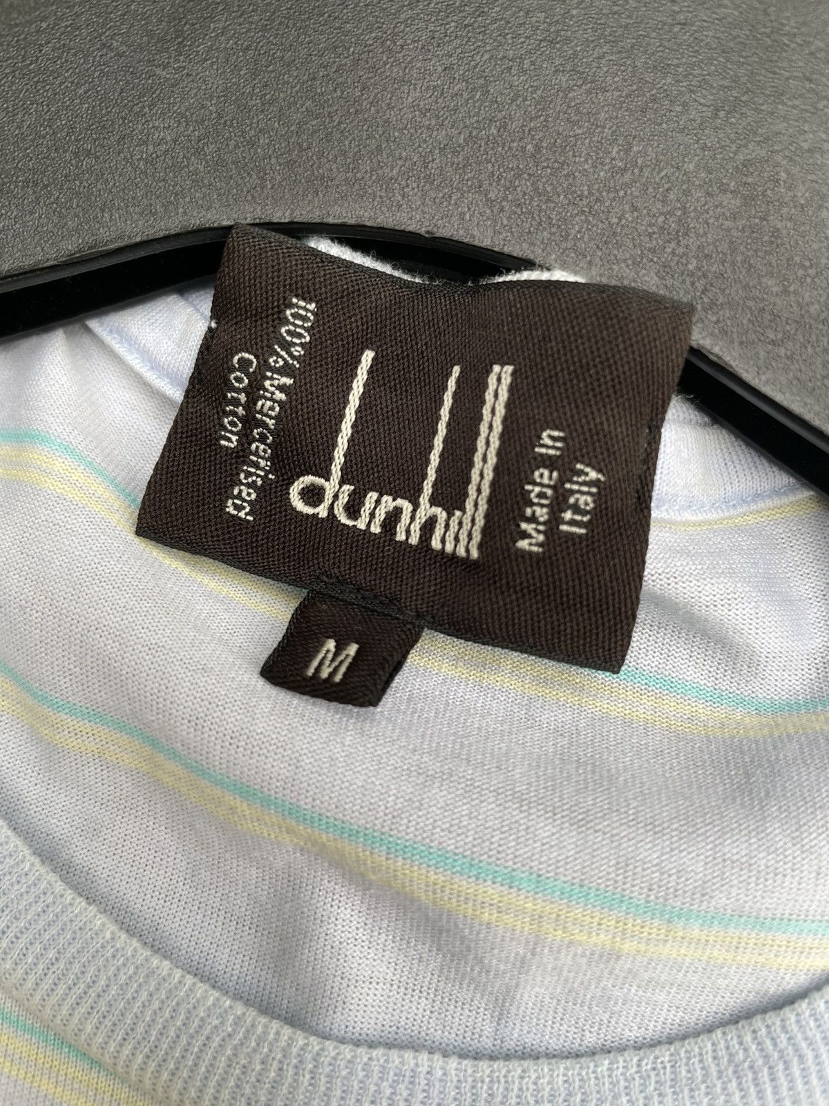 Alfred Dunhill × Designer × Vintage Dunhill Vintage Single Pocket Tshirt Size US M / EU 48-50 / 2 - 7 Thumbnail