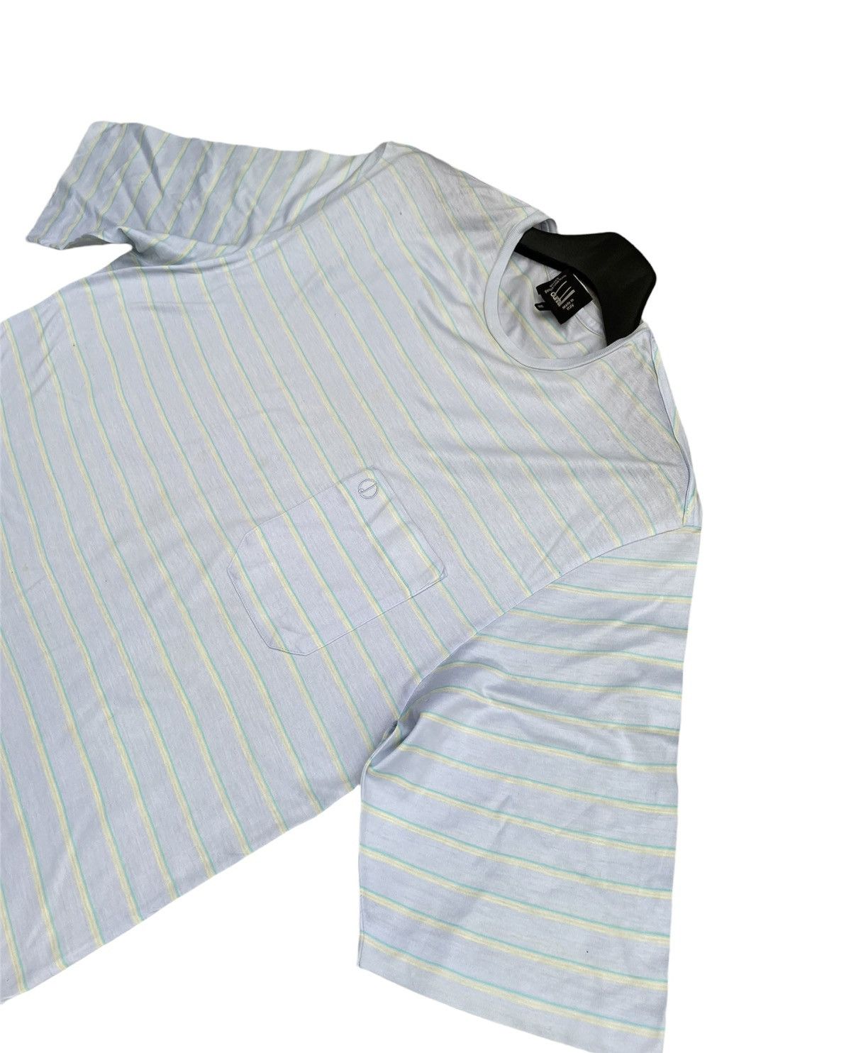 Alfred Dunhill × Designer × Vintage Dunhill Vintage Single Pocket Tshirt Size US M / EU 48-50 / 2 - 2 Thumbnail