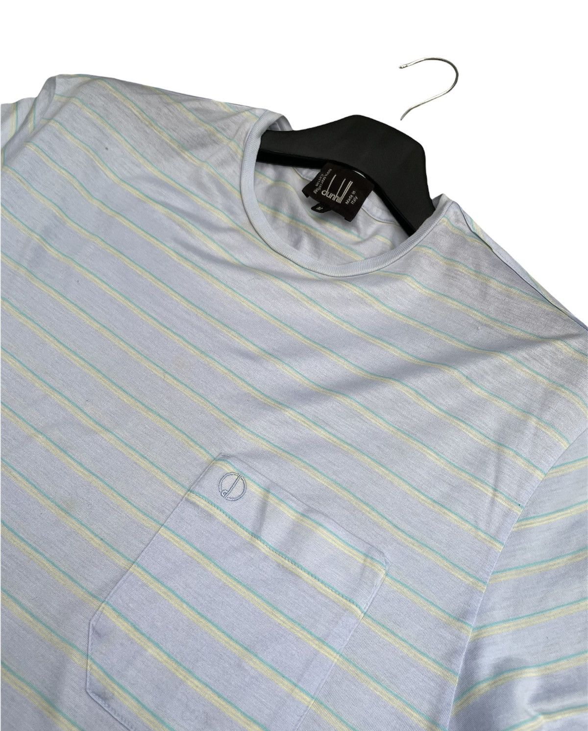 Alfred Dunhill × Designer × Vintage Dunhill Vintage Single Pocket Tshirt Size US M / EU 48-50 / 2 - 3 Thumbnail