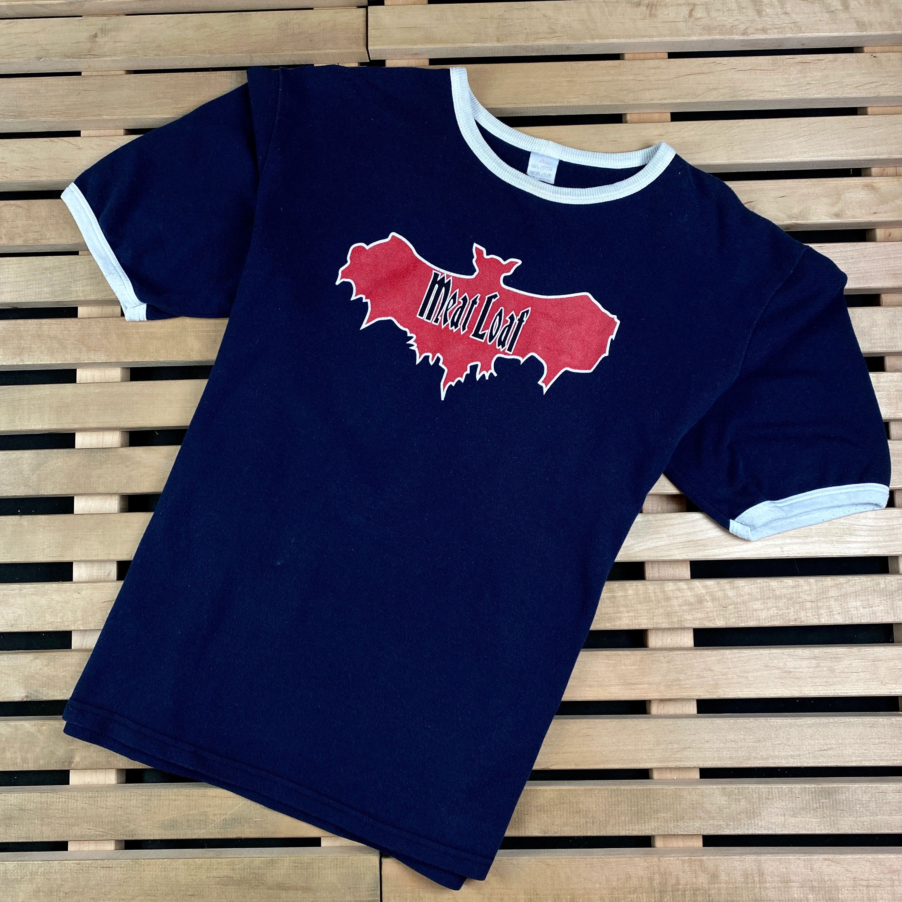 Band Tees × Vintage Mens Vintage T Shirt Meat Loaf 2007 Size XL Size US XL / EU 56 / 4 - 1 Thumbnail
