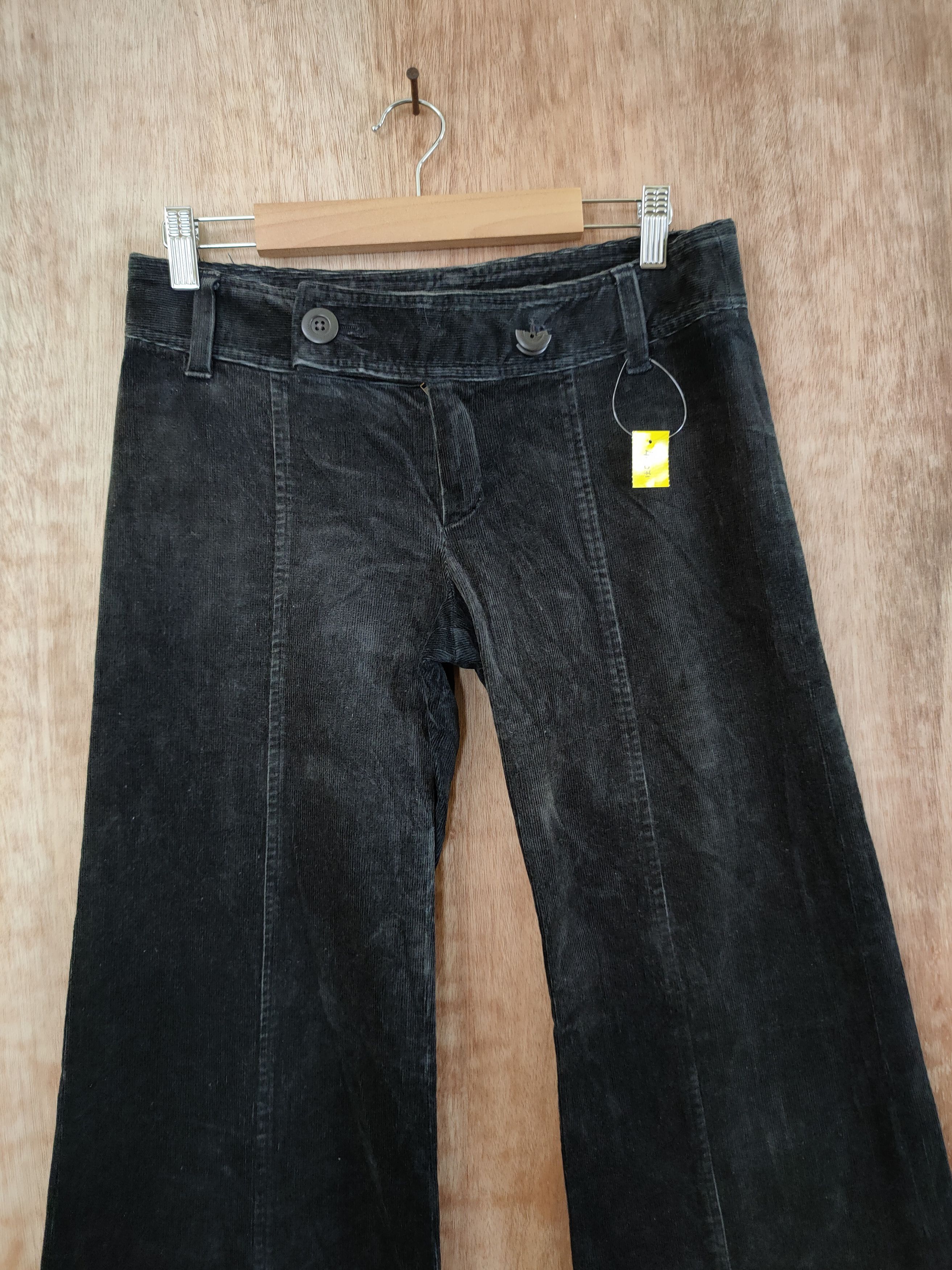 Japanese Brand DL Lover's Concerto ladies corduroy bootcut pants #SP46-271T Size 28" / US 6 / IT 42 - 4 Thumbnail