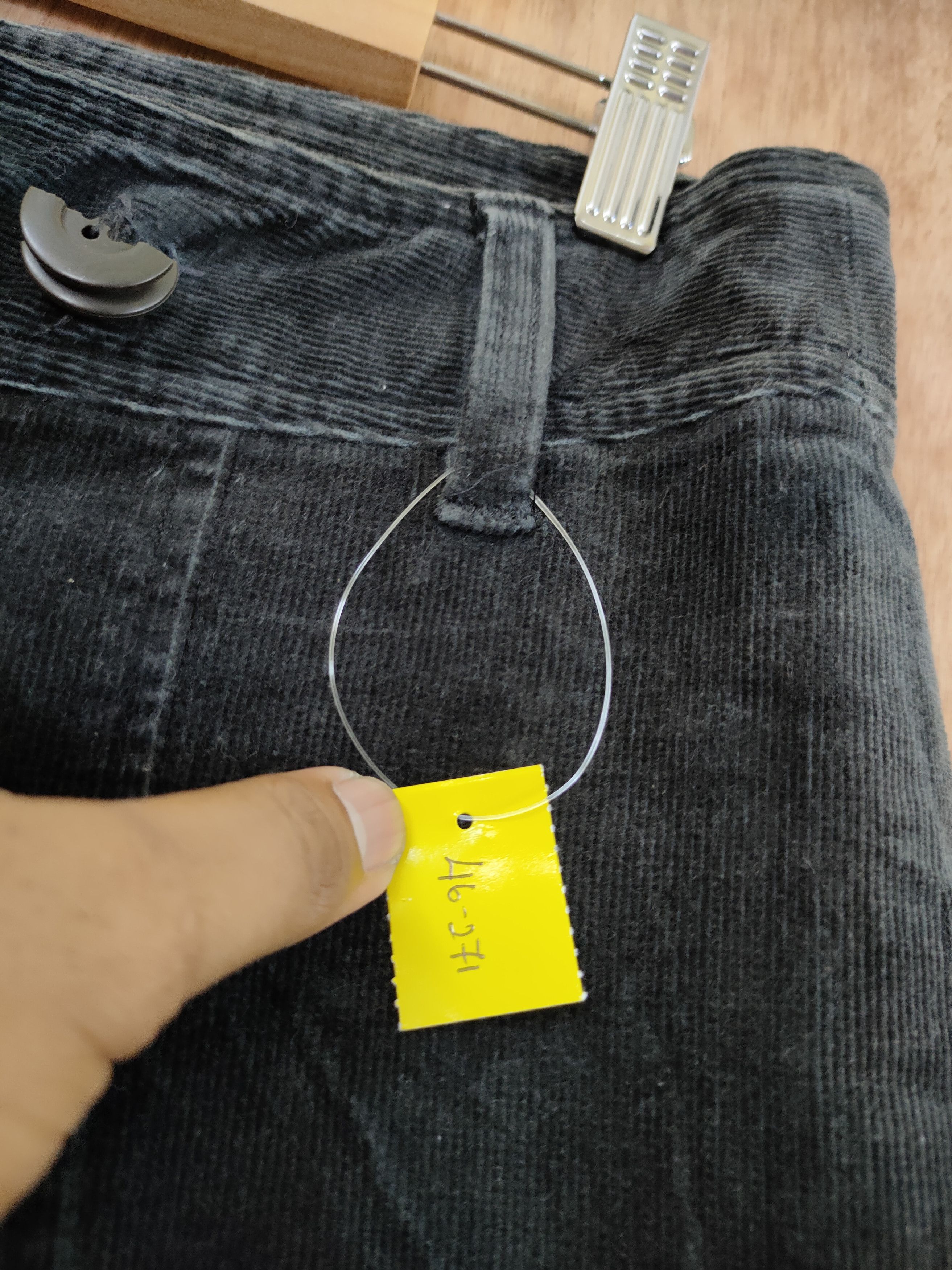 Japanese Brand DL Lover's Concerto ladies corduroy bootcut pants #SP46-271T Size 28" / US 6 / IT 42 - 5 Thumbnail