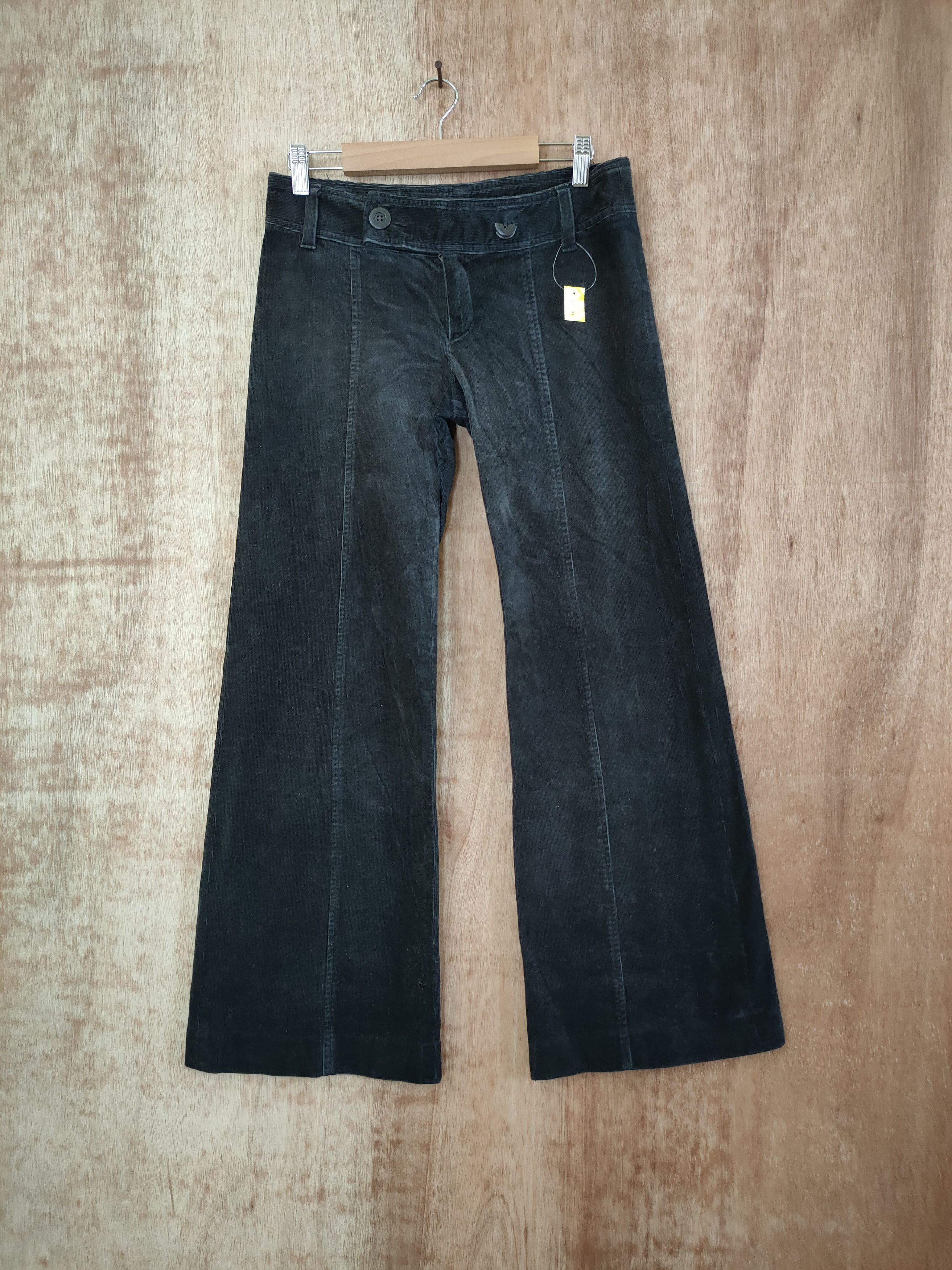 Japanese Brand DL Lover's Concerto ladies corduroy bootcut pants #SP46-271T Size 28" / US 6 / IT 42 - 1 Thumbnail