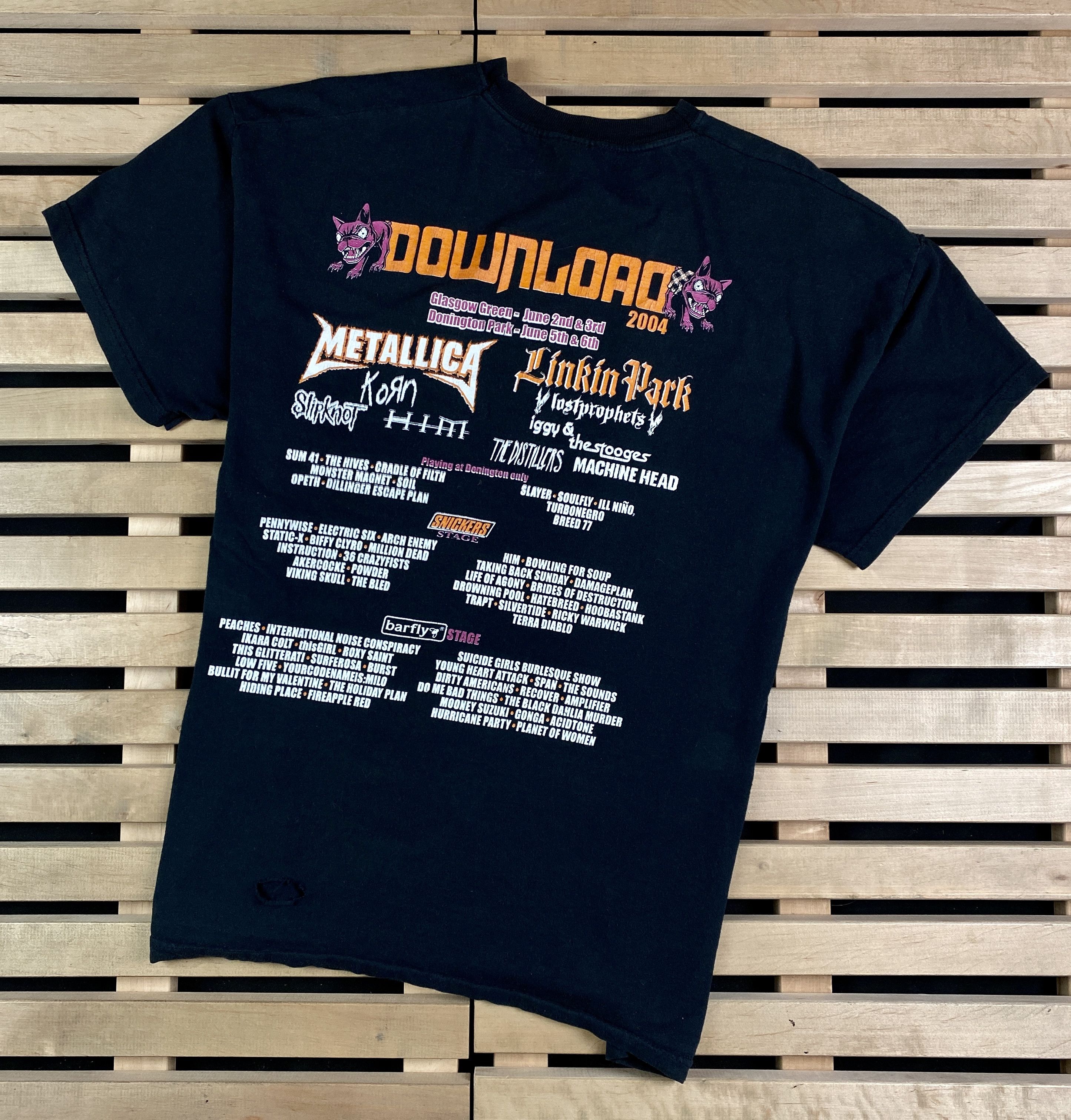Band Tees × Vintage Men’s T-Shirt Download Metallica Vintage Size XL Size US XL / EU 56 / 4 - 8 Thumbnail