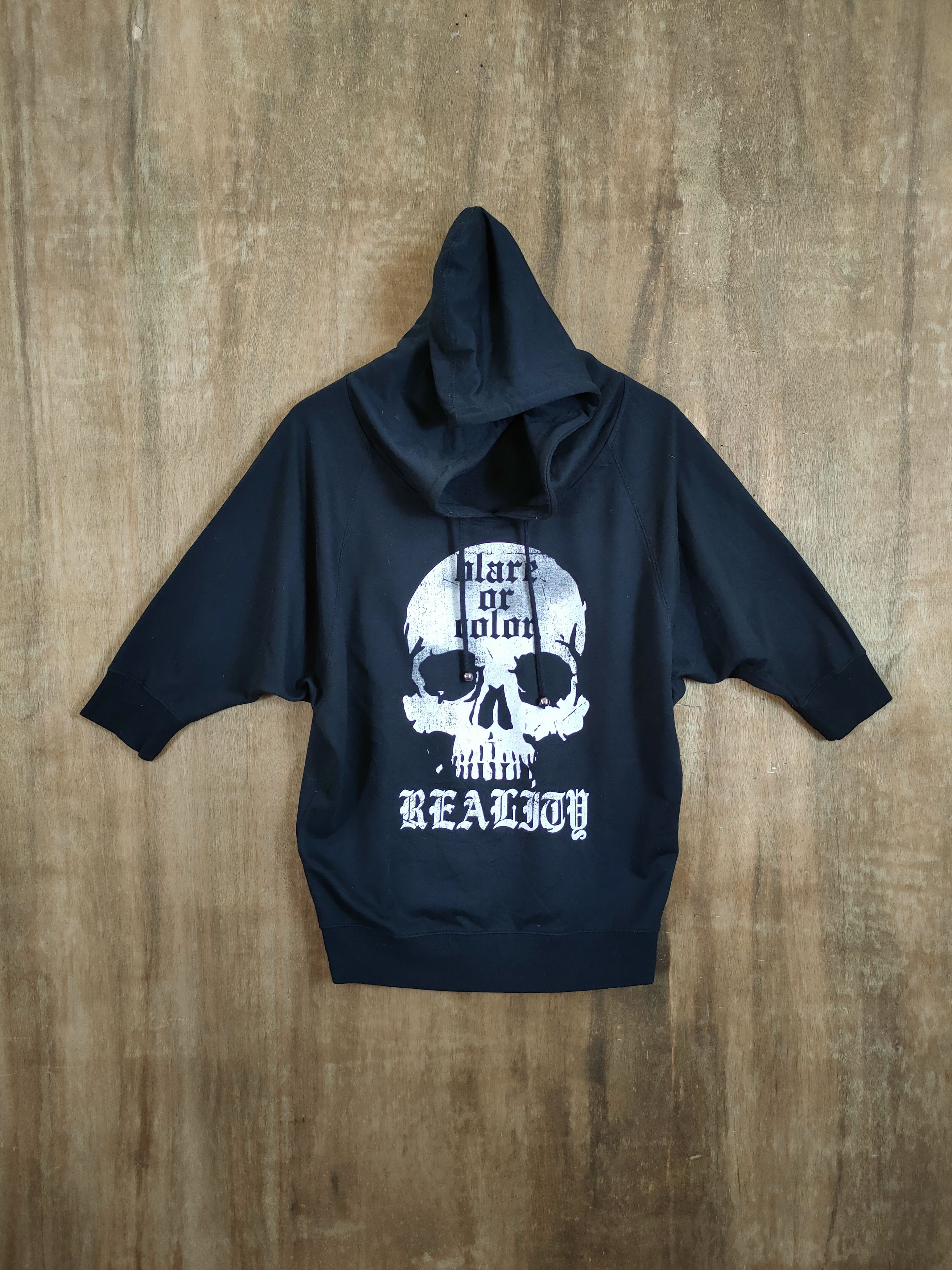 image of Seditionaries x Skulls Galyge Skull Hoodie Black Sweatshirt Japan 46-783Dl, Men's (Size Medium)