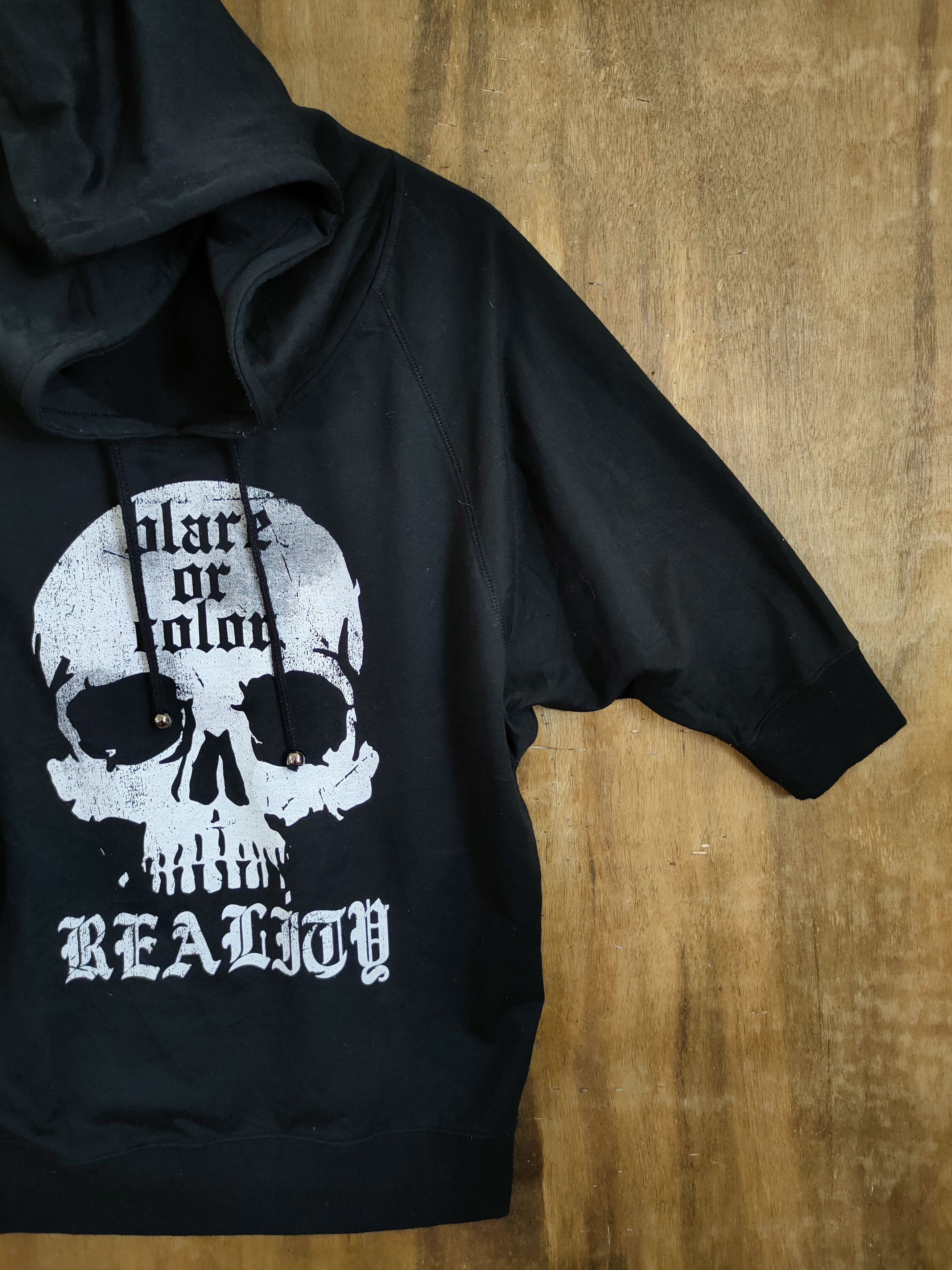Japanese Brand Galyge skull hoodie black sweatshirt japan #46-783DL Size US M / EU 48-50 / 2 - 3 Thumbnail