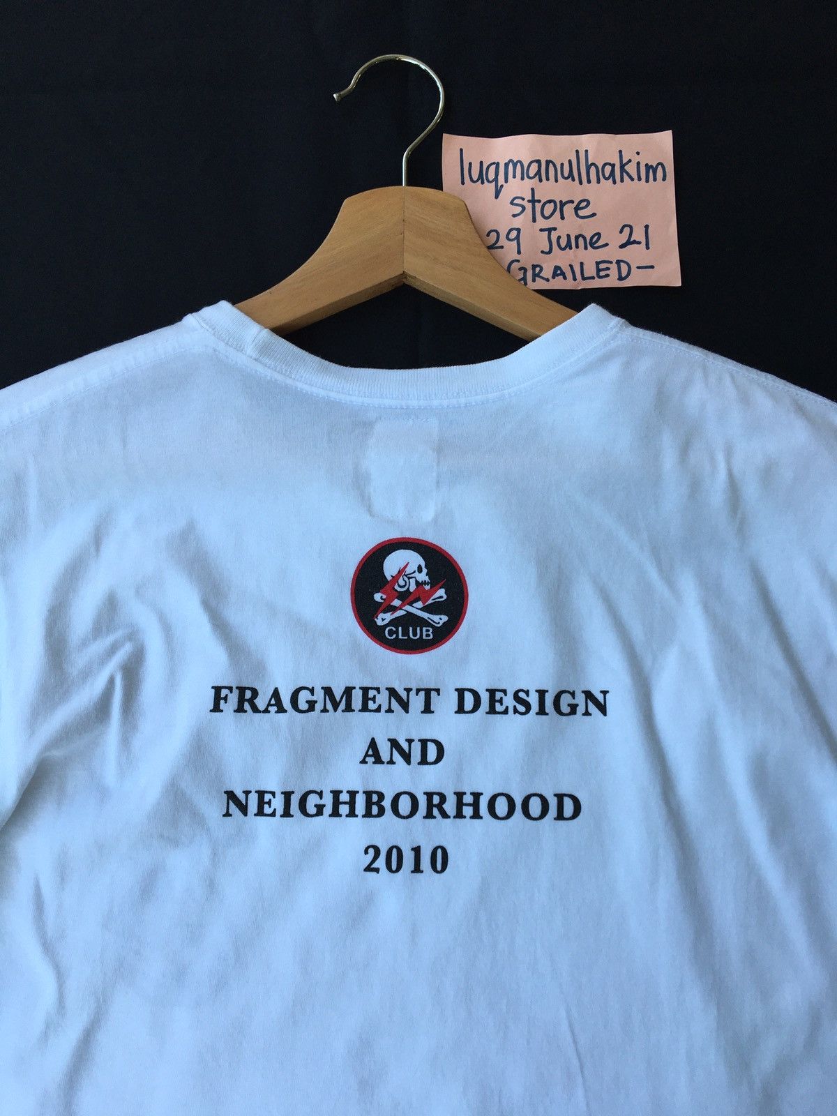 Fragment Design Neighborhood x Fragment Design 2010 Badge Tee Size US S / EU 44-46 / 1 - 2 Thumbnail
