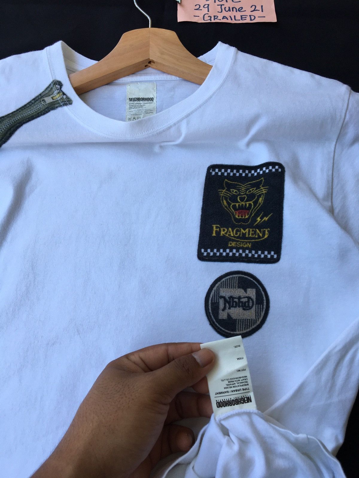 Fragment Design Neighborhood x Fragment Design 2010 Badge Tee Size US S / EU 44-46 / 1 - 8 Thumbnail