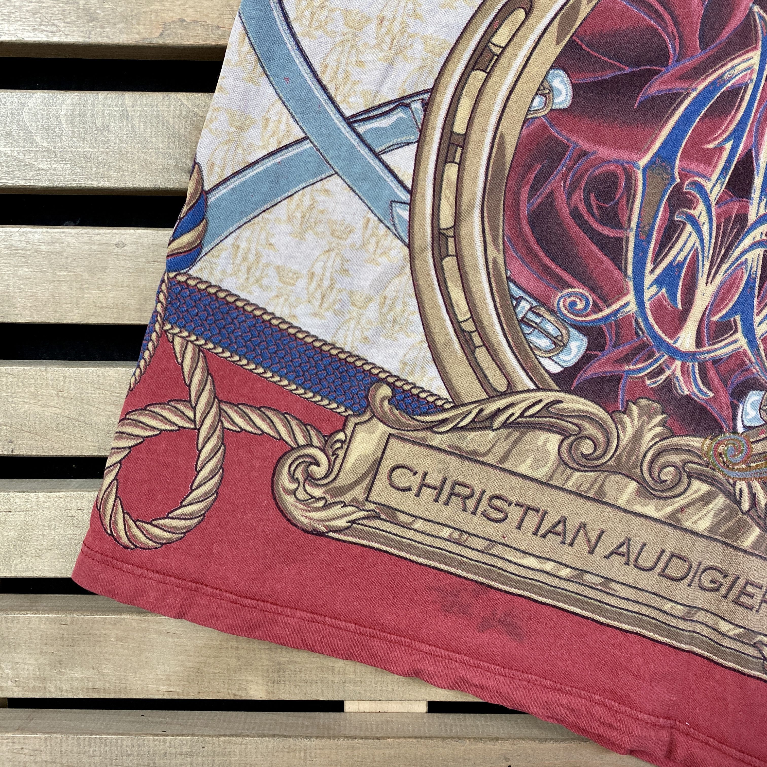Christian Audigier × Vintage Mens T-Shirt Christian Audigier Vintage Size XL Size US XL / EU 56 / 4 - 3 Thumbnail