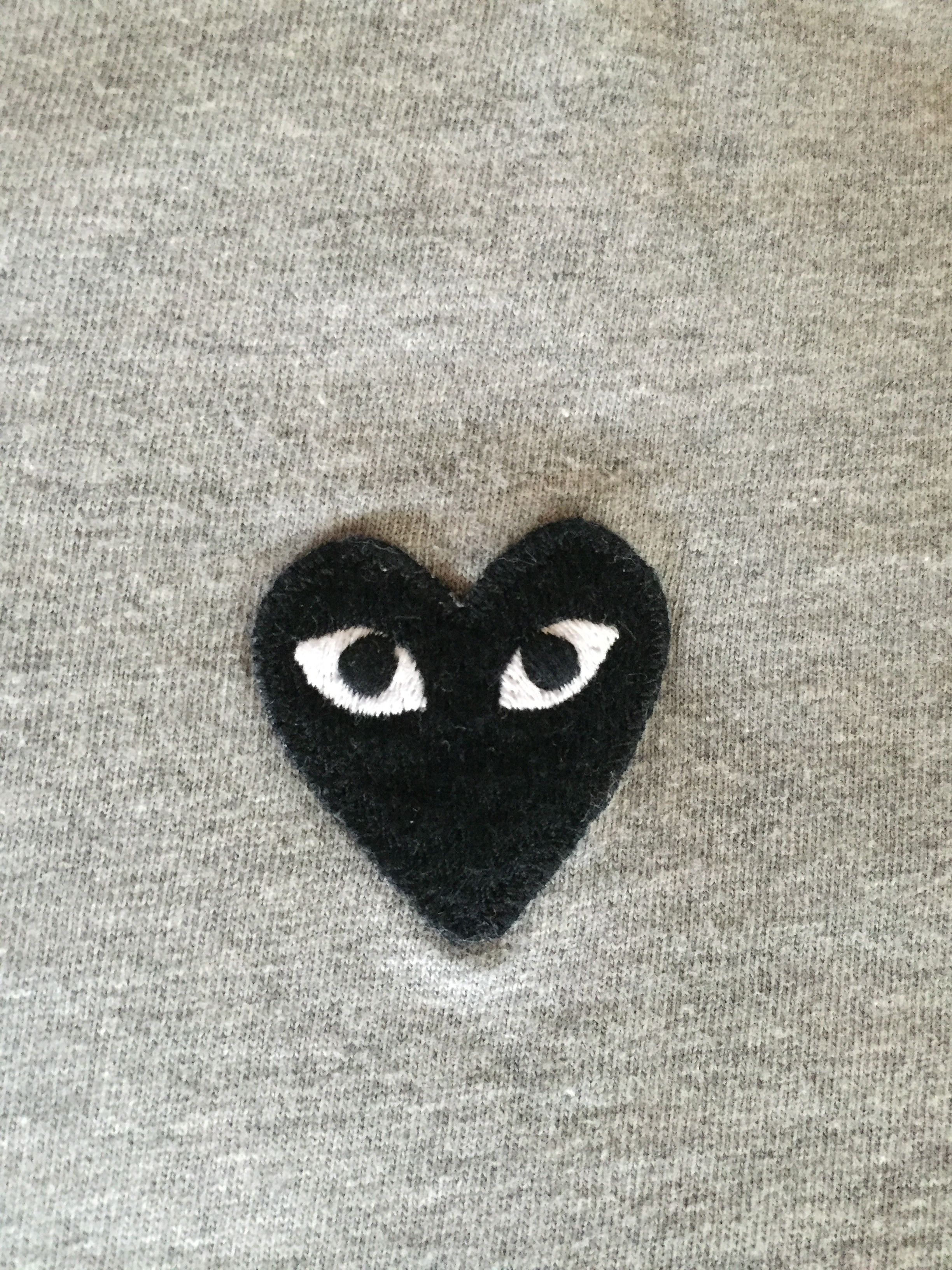 Comme des Garcons PLAY Comme des Garçons Play Grey T-Shirt Size US L / EU 52-54 / 3 - 3 Thumbnail