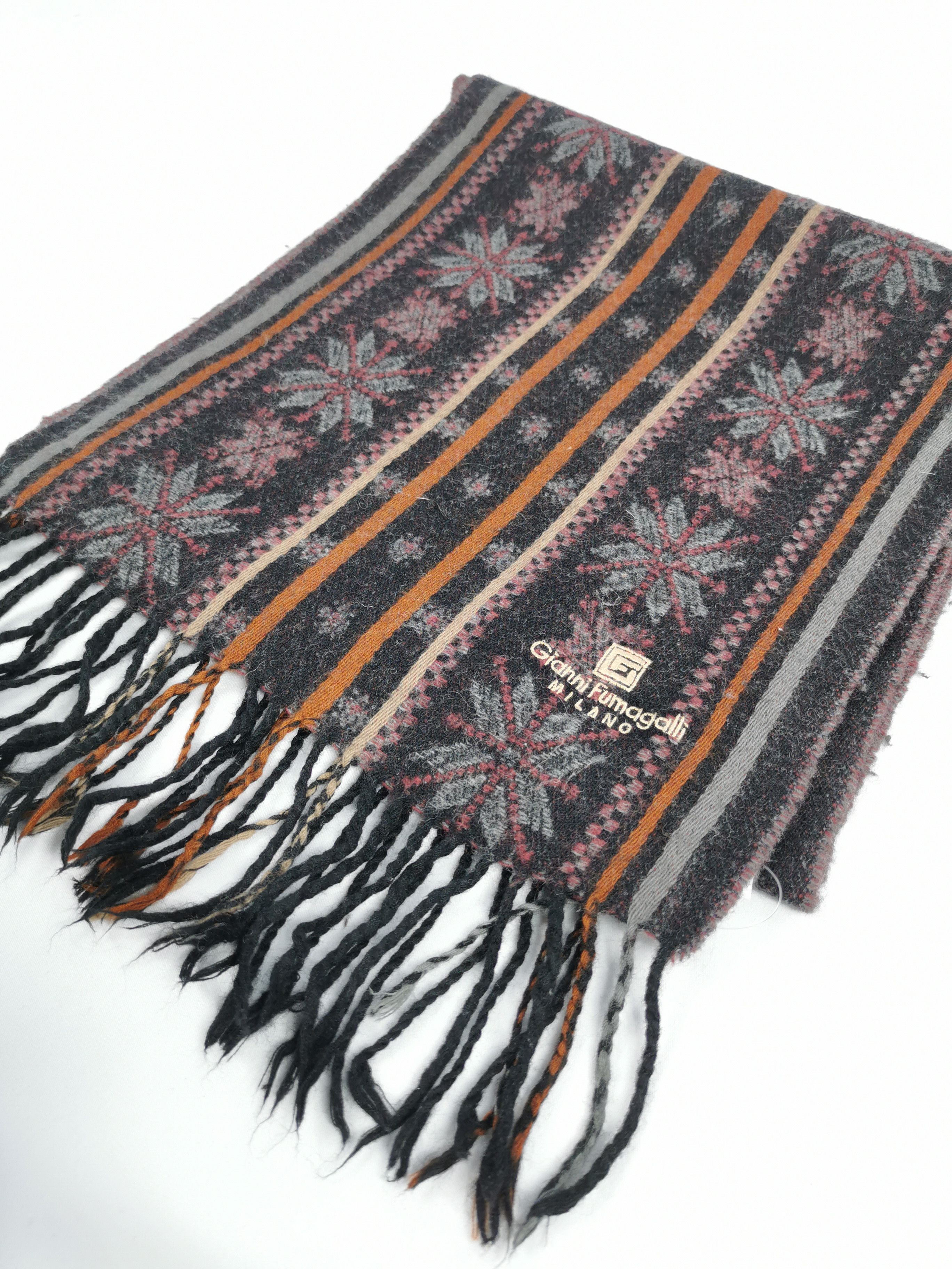 Vintage Gianni Fumagalli scarf muffler Size ONE SIZE - 3 Thumbnail