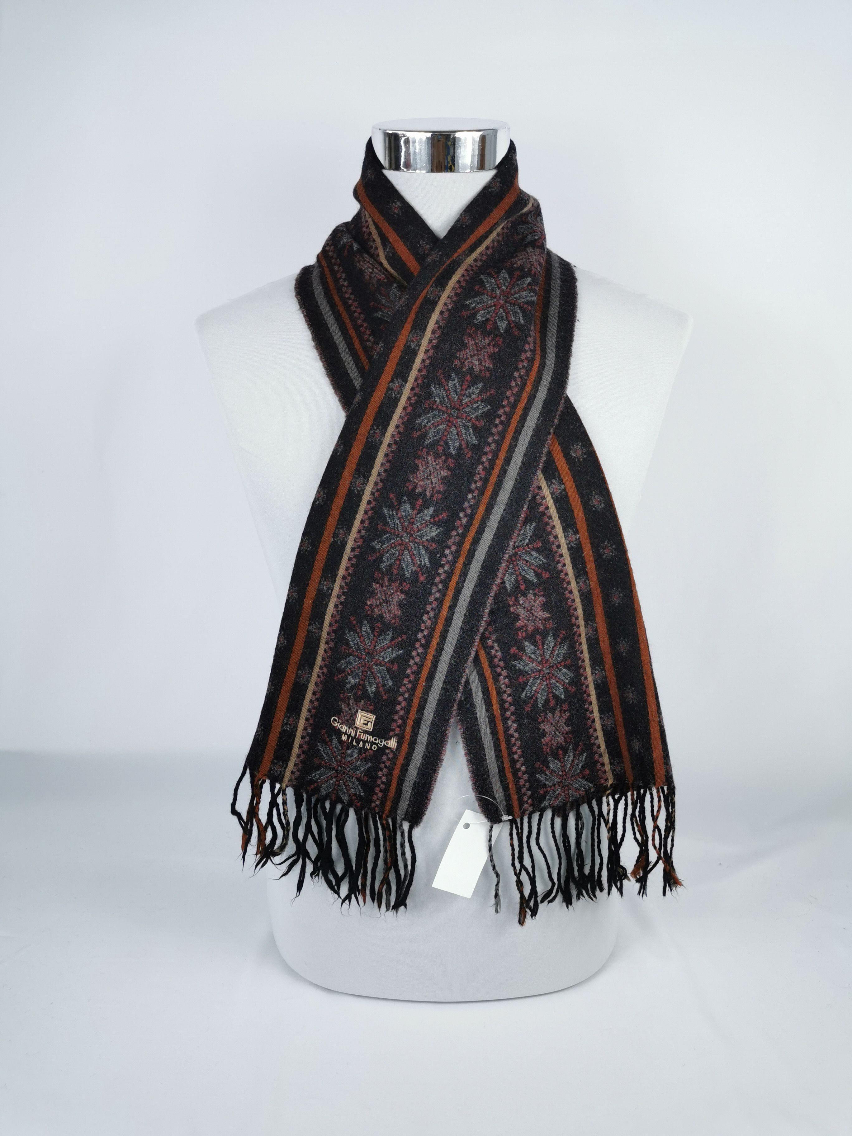 Vintage Gianni Fumagalli scarf muffler Size ONE SIZE - 6 Thumbnail