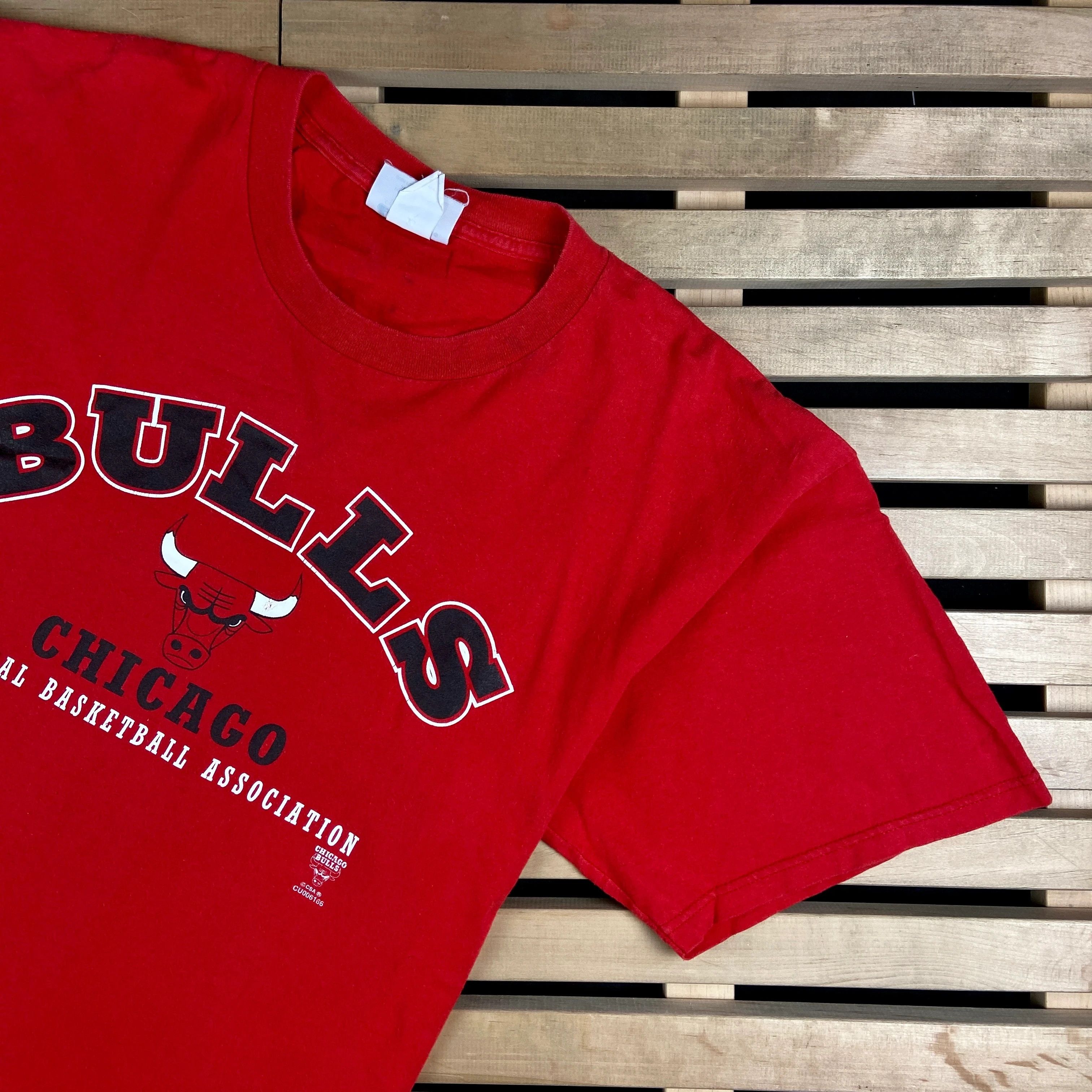 NBA Mens Vintage T Shirt Chicago Bulls Size XL Size US XL / EU 56 / 4 - 2 Thumbnail