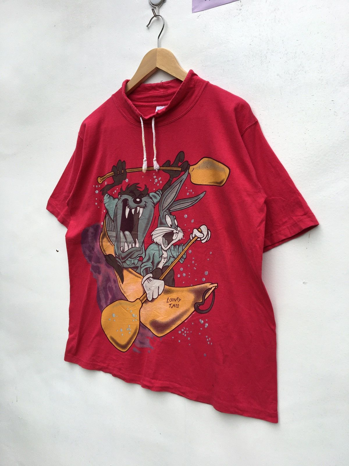 Cartoon Network Vintage 90's Tazmanian Devil Looney Tunes Tee Size US M / EU 48-50 / 2 - 2 Thumbnail