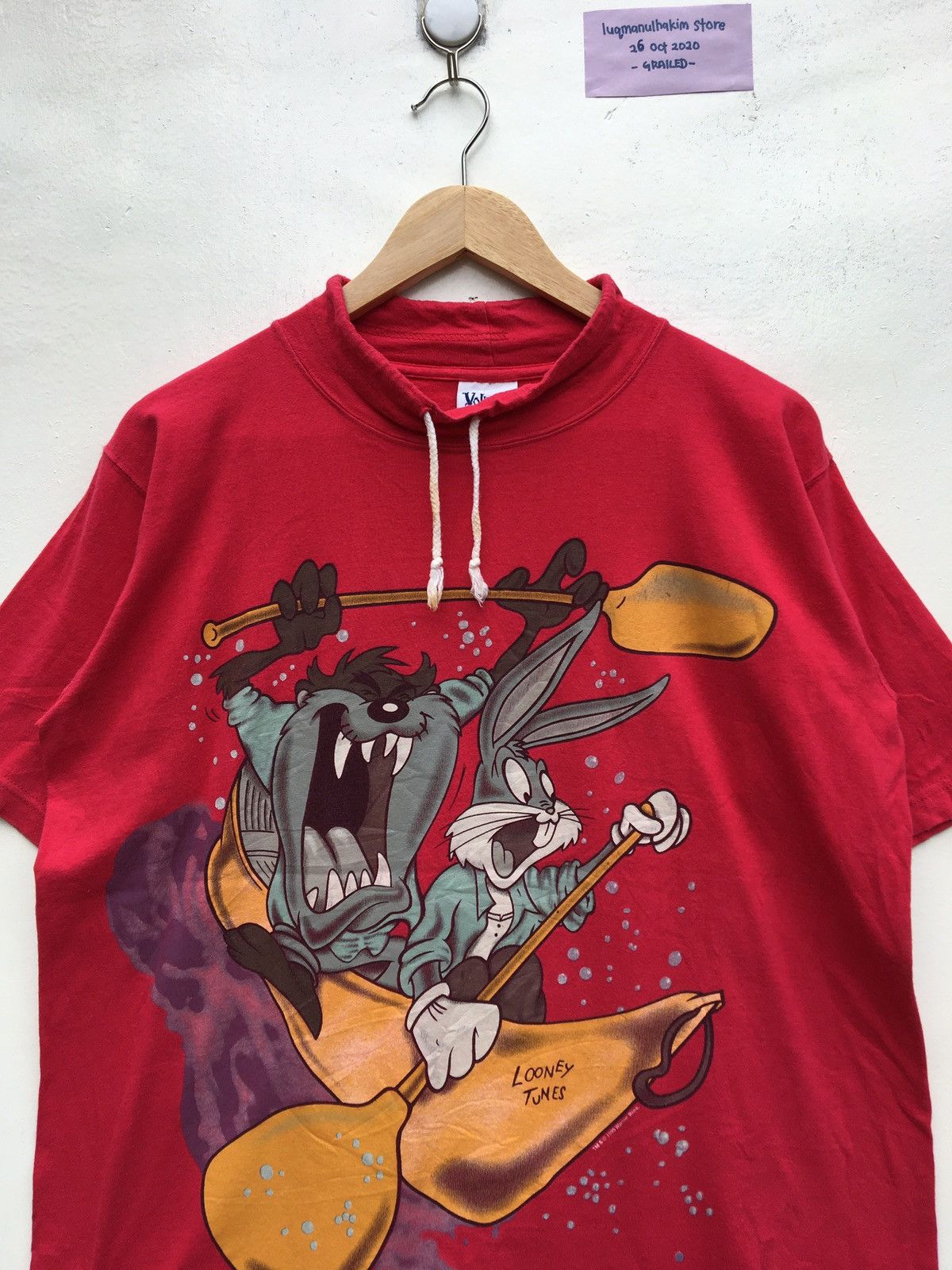Cartoon Network Vintage 90's Tazmanian Devil Looney Tunes Tee Size US M / EU 48-50 / 2 - 4 Thumbnail