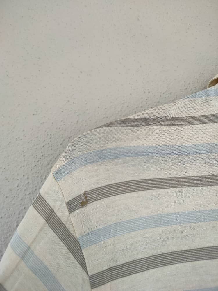 Designer Vintage YSL Stripes Polo T Size US M / EU 48-50 / 2 - 5 Thumbnail