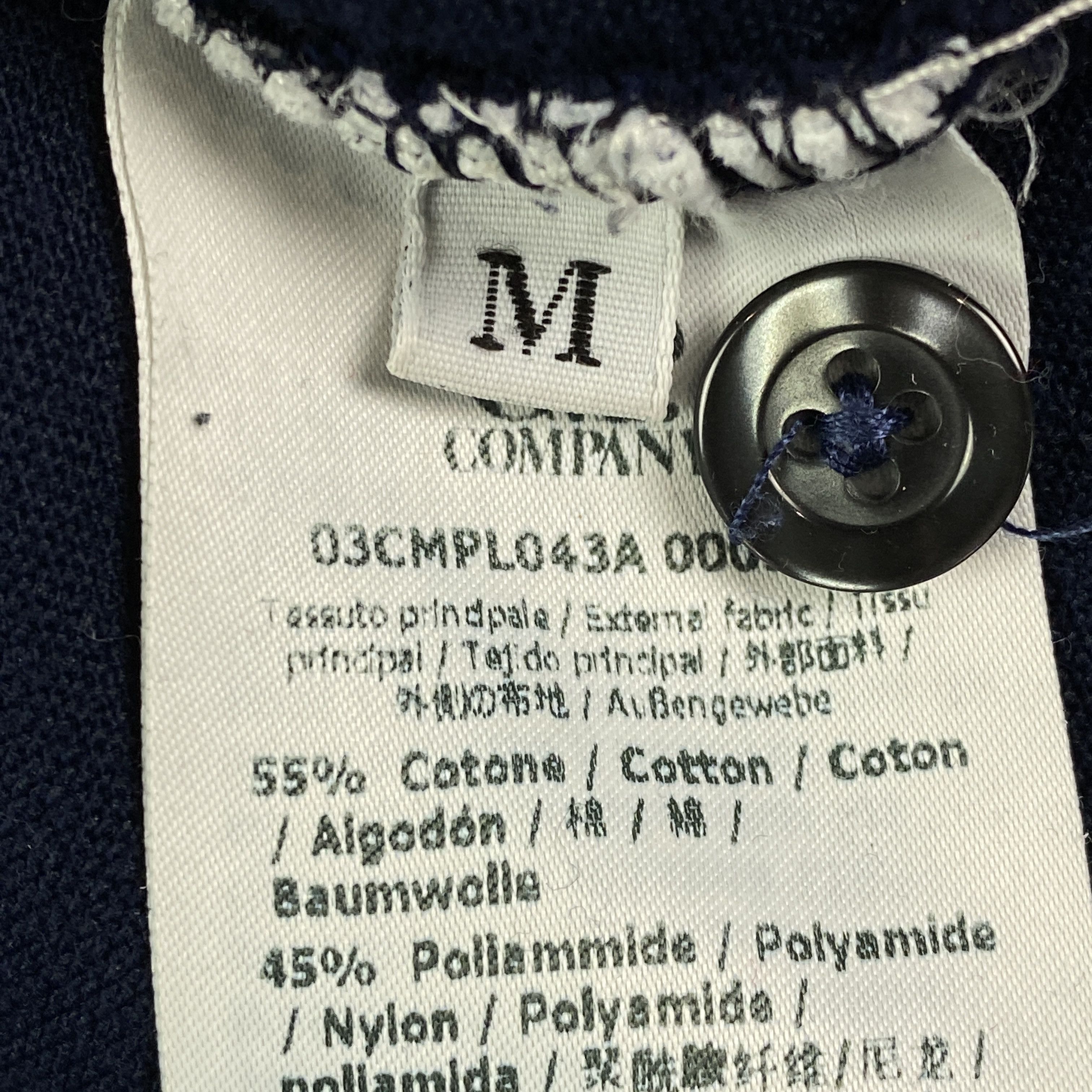 C.P. Company × Vintage Mens Polo Long Sleeve C.P. Company Sweatshirt Size M Size US M / EU 48-50 / 2 - 5 Thumbnail