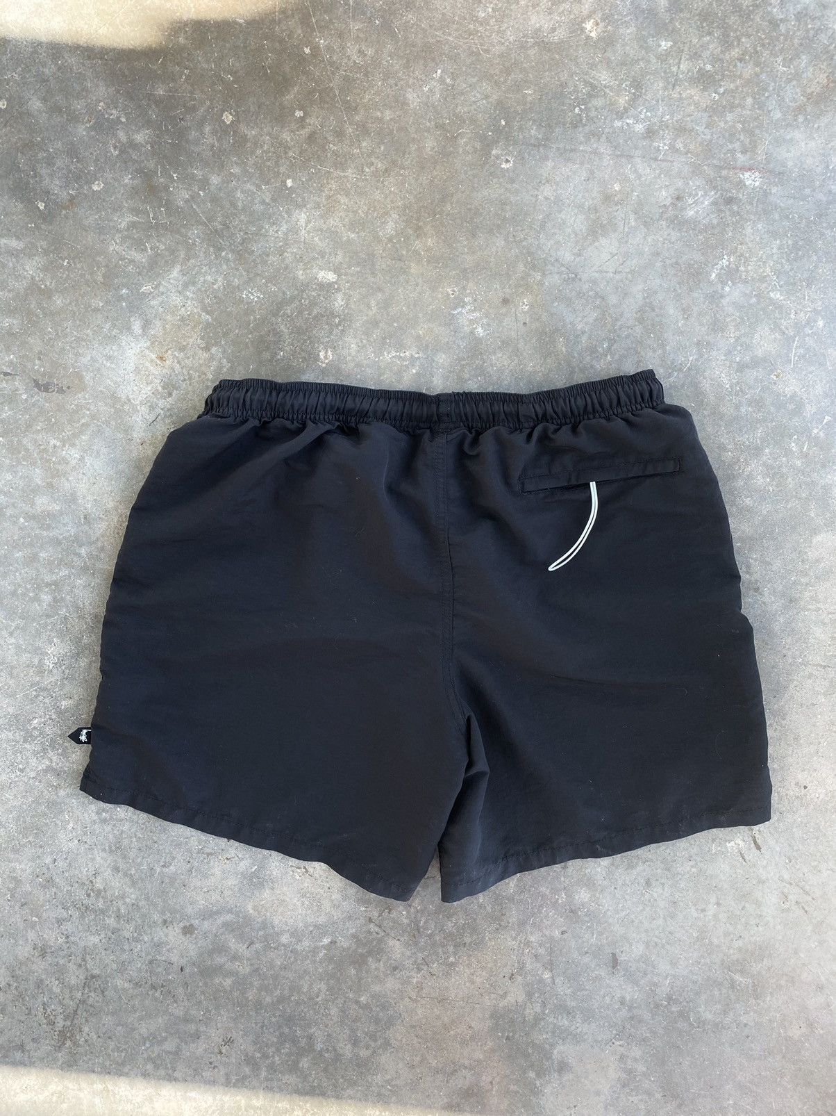 Dover Street Market × Stussy Stussy x Dover Street Market Script Board Shorts Black XL Size US 36 / EU 52 - 2 Thumbnail