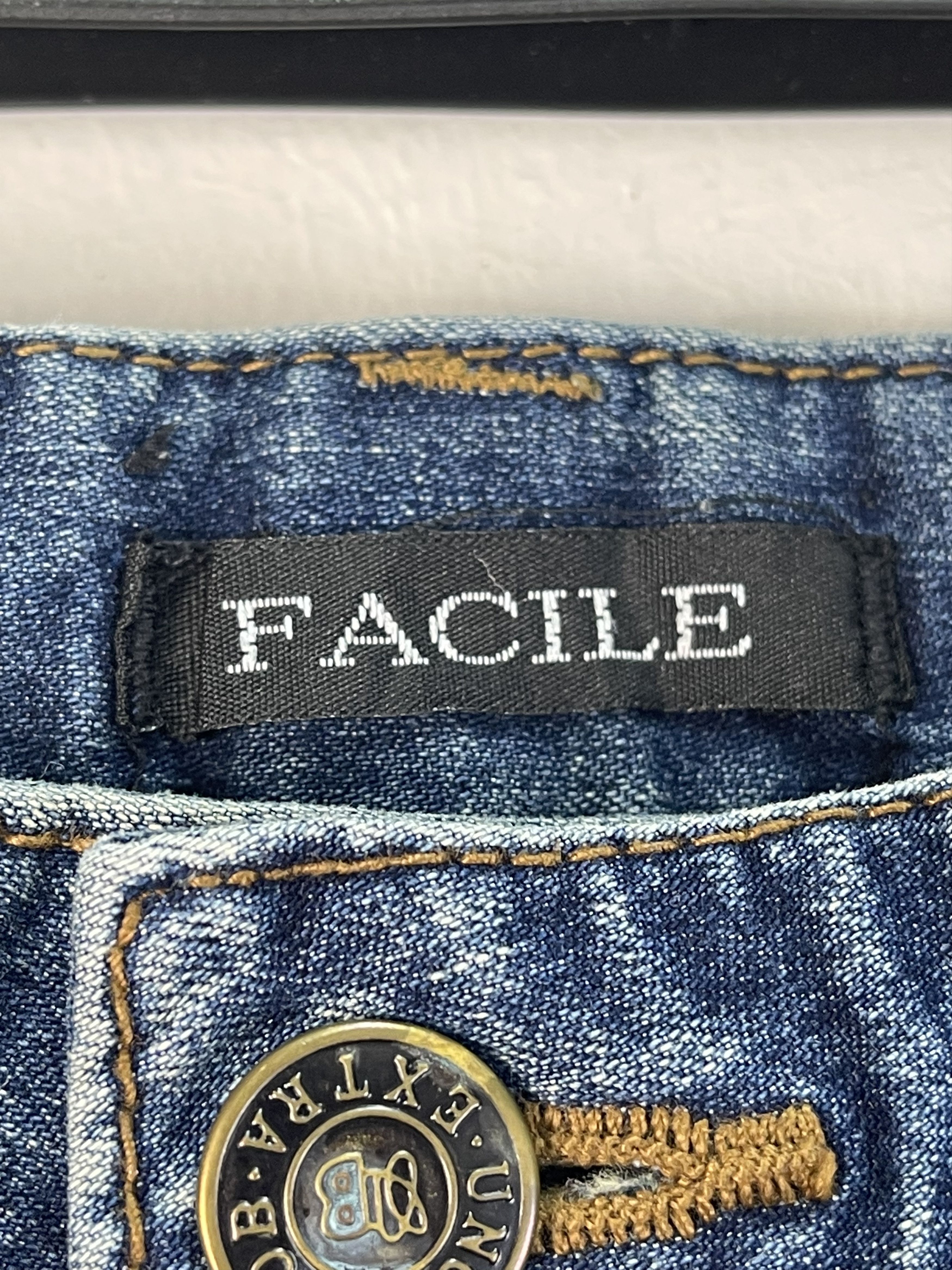 Japanese Brand × Vintage Vintage Facile Front Pocket Design Denim Size US 29 - 9 Thumbnail