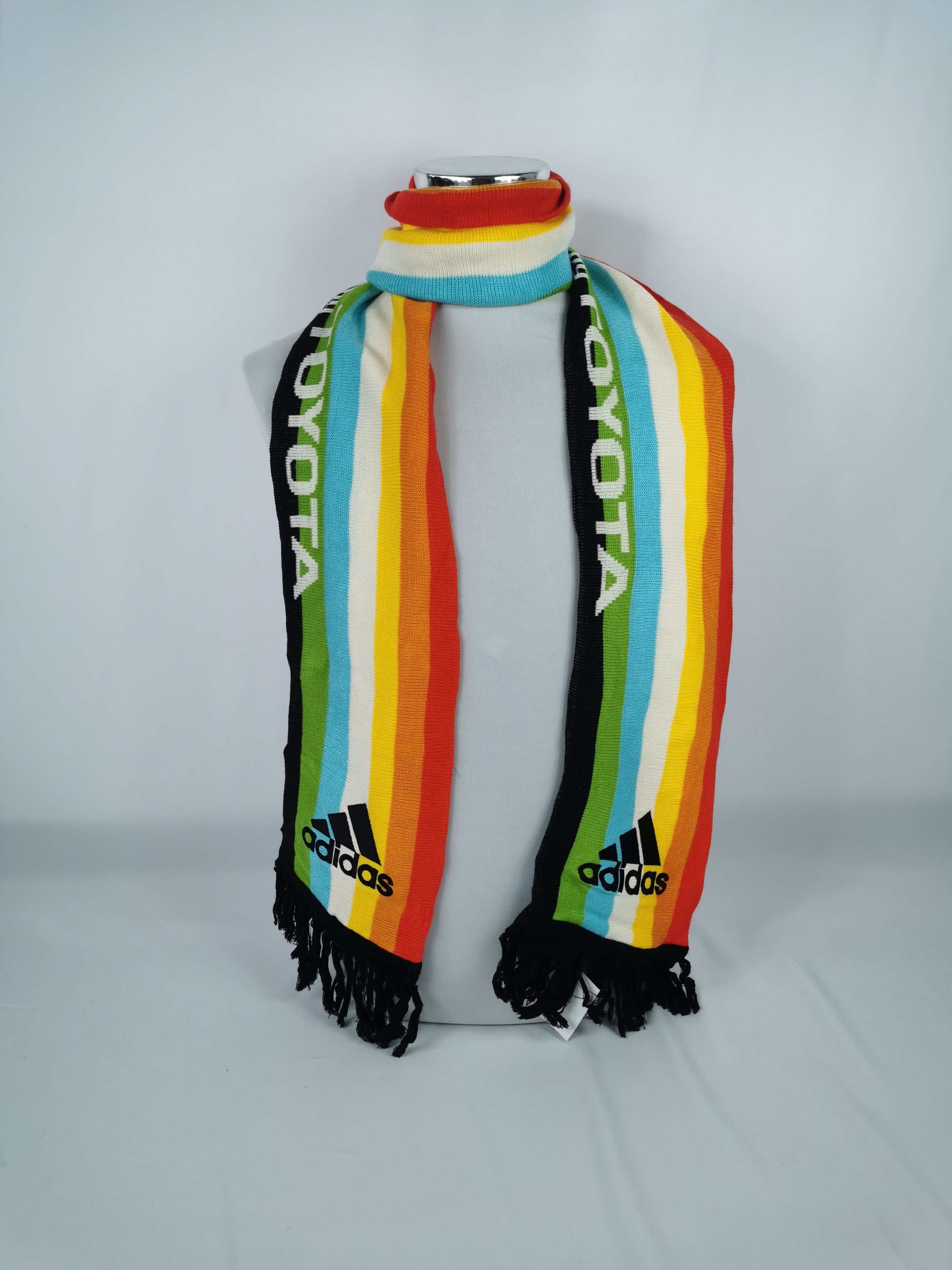 Vintage Adidas scarf muffler Size ONE SIZE - 6 Thumbnail